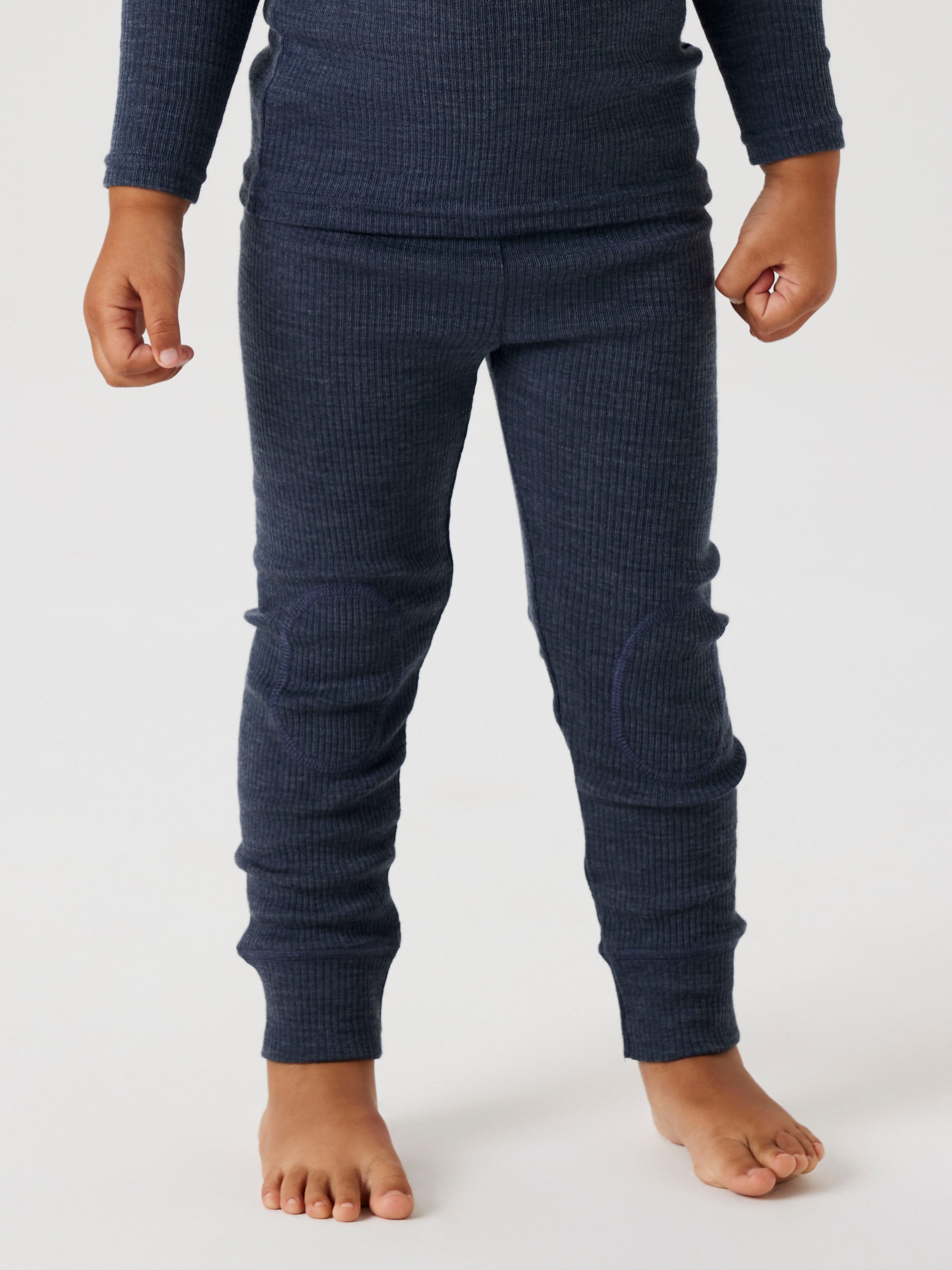 Name It Leggings »NMNWAX WOOL RIB LEGGING NOOS« aus reiner Merinowolle