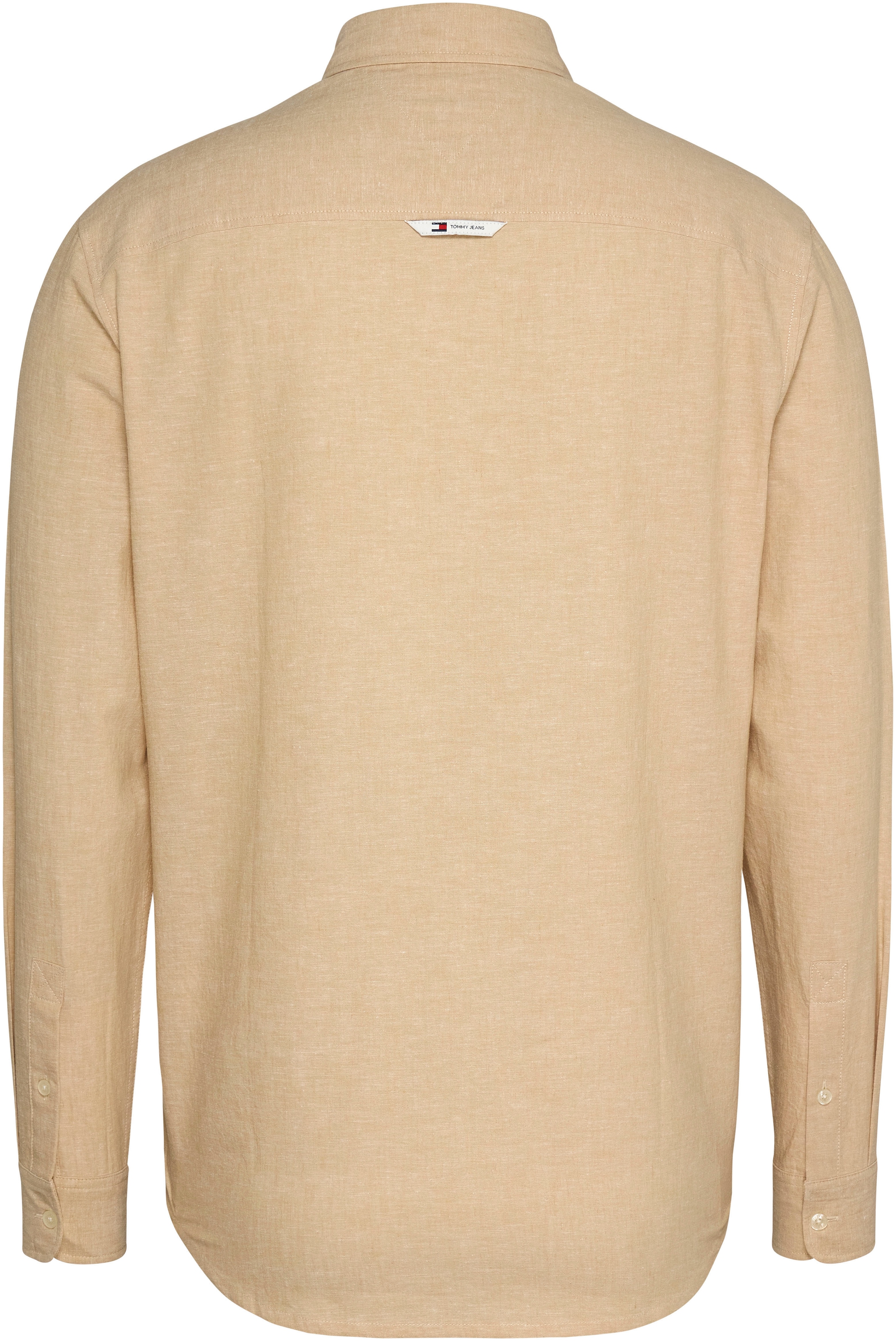 Tommy Jeans Langarmhemd »TJM REG LINEN BLEND SHIRT«