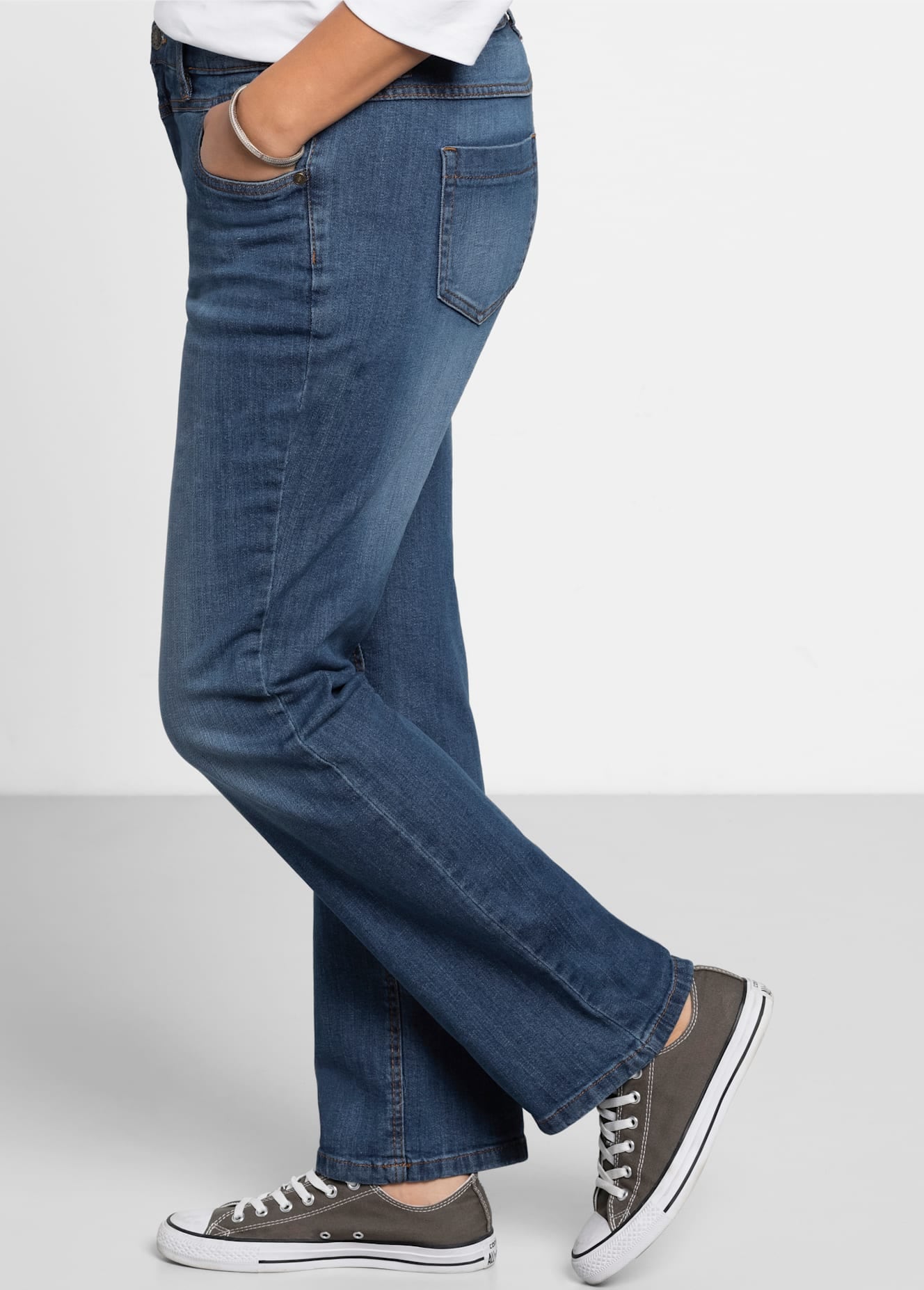 Sheego Stretch-Jeans, (1 tlg.)