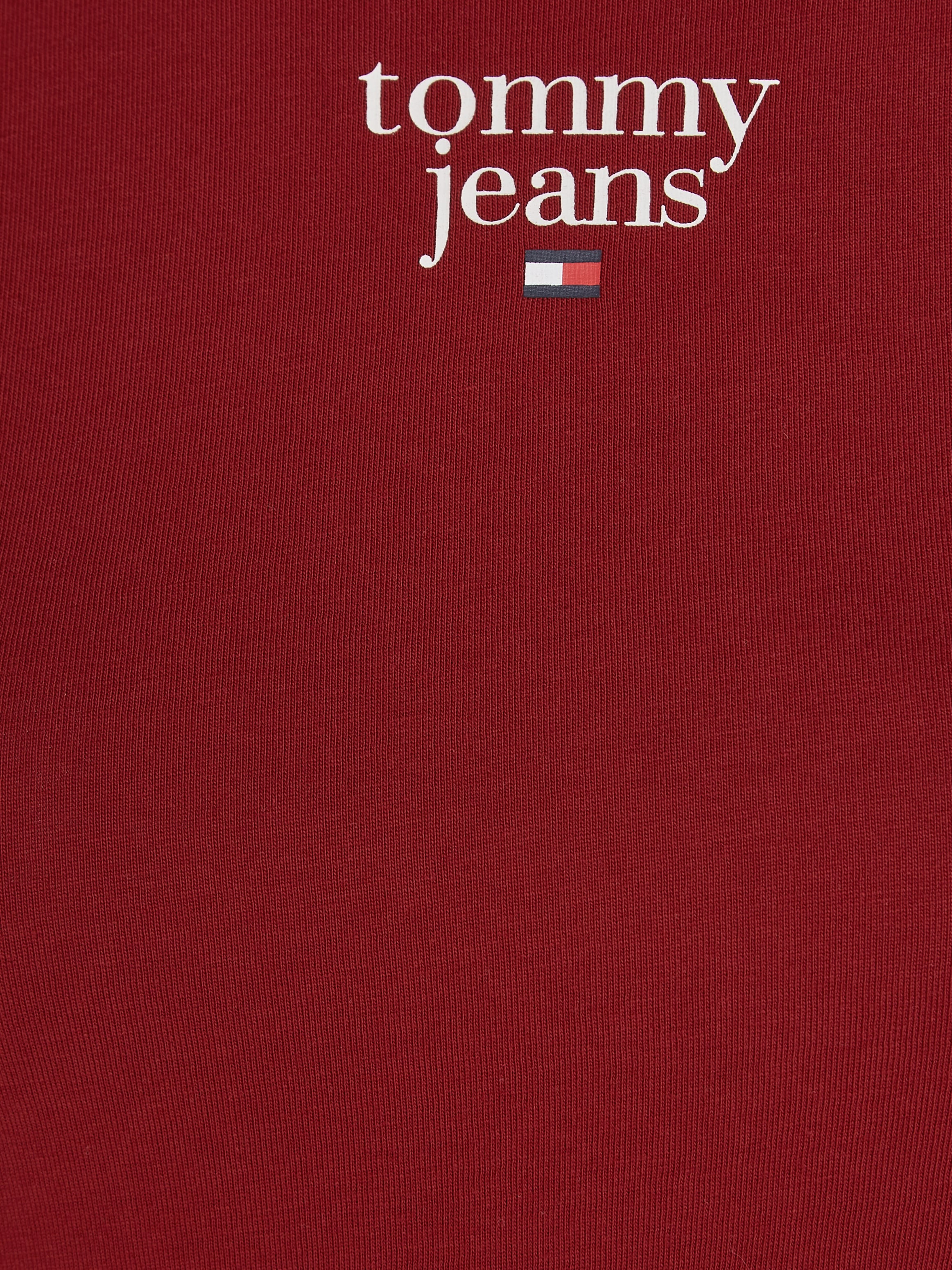 Tommy Jeans Curve T-Shirt »TJW SLIM ESSENTIAL LOGO1 TEE EXT«, in Grossen Grössen mit Logoschriftzug