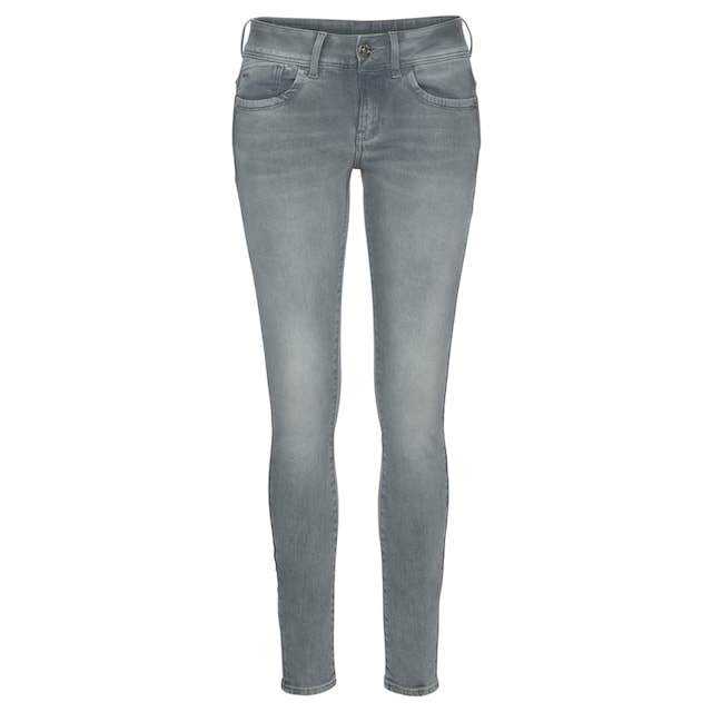 RAW »Mid Skinny-fit-Jeans kaufen G-Star Skinny«, Jelmoli-Versand Schweiz Elasthan-Anteil bei online Waist mit