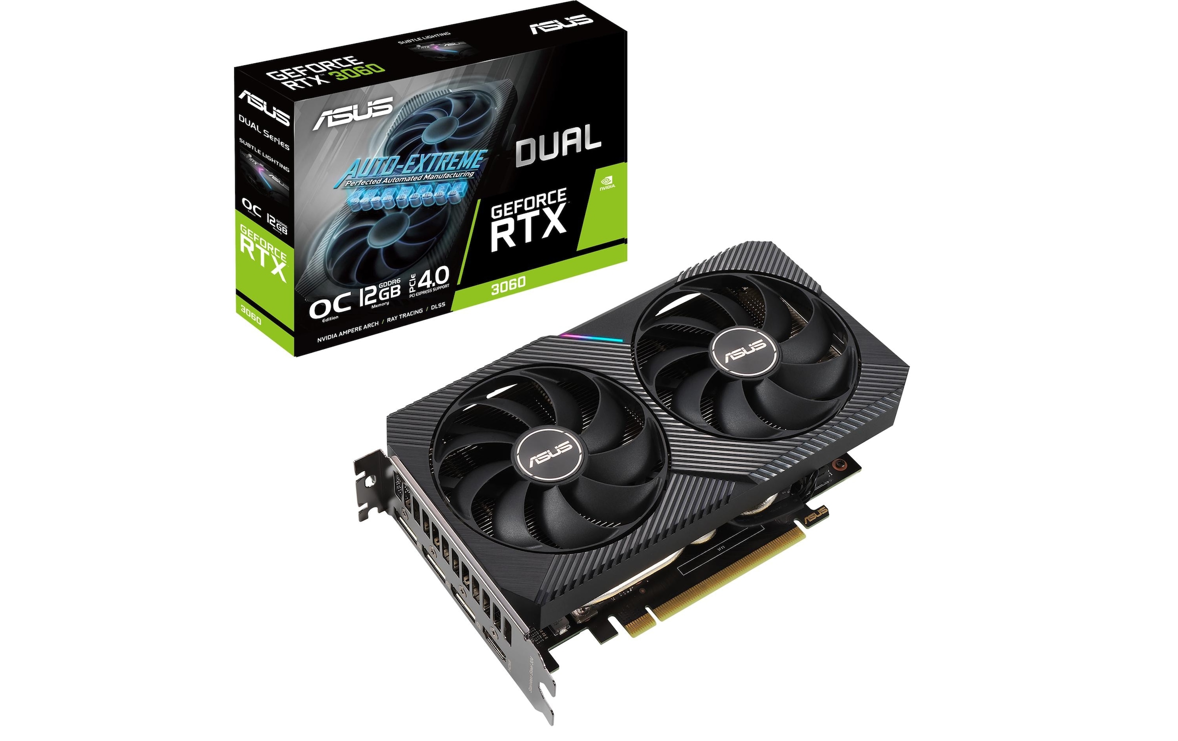 Grafikkarte »Dual GeForce RTX 3«, GDDR6