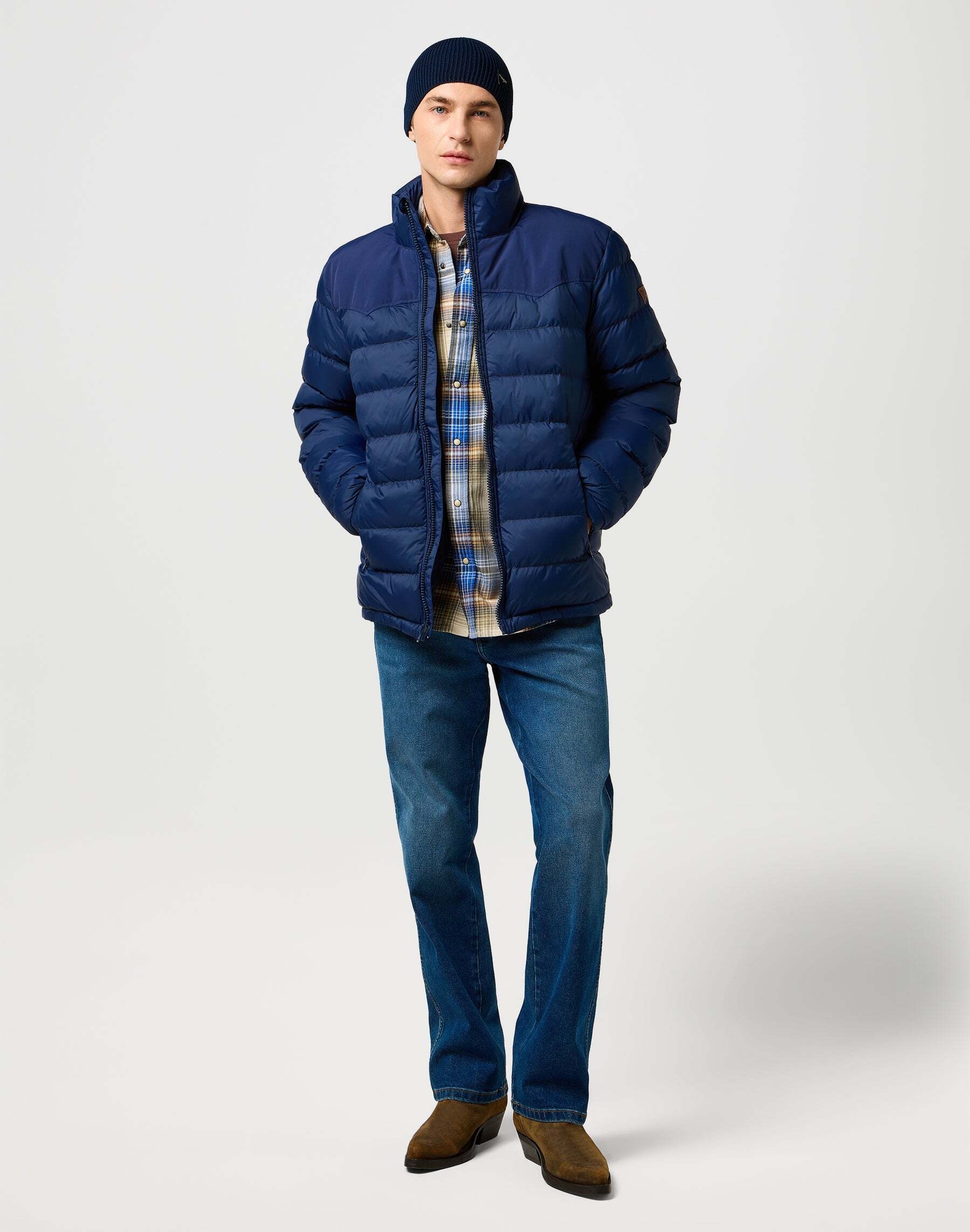 Wrangler Strickmütze »Wrangler Gürtel Easy Beanie«