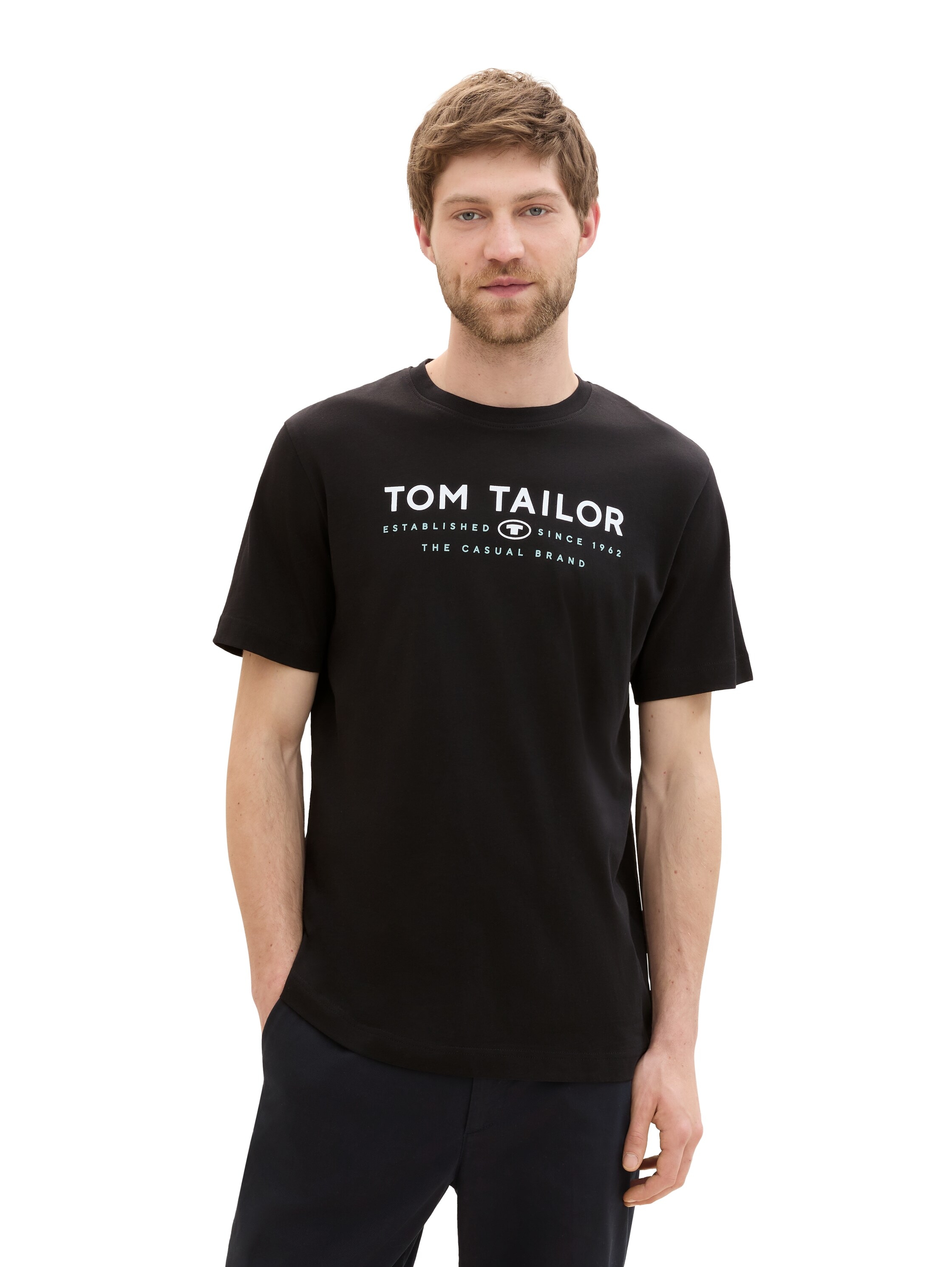 TOM TAILOR Print-Shirt, mit Logo Print