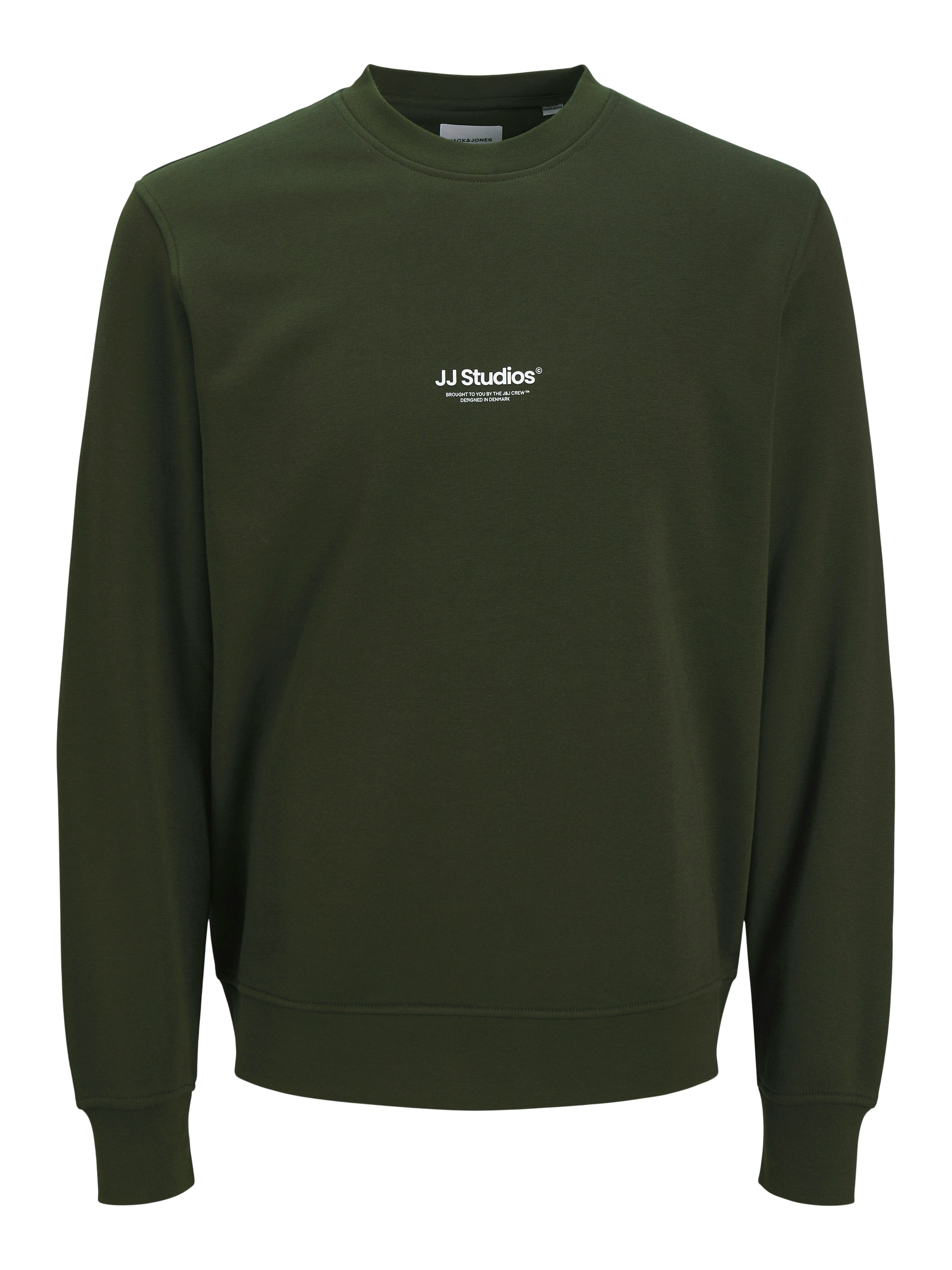 Jack & Jones PlusSize Sweatshirt »JJESOHO SWEAT CREW NECK NOOS PLS«, mit Logobranding