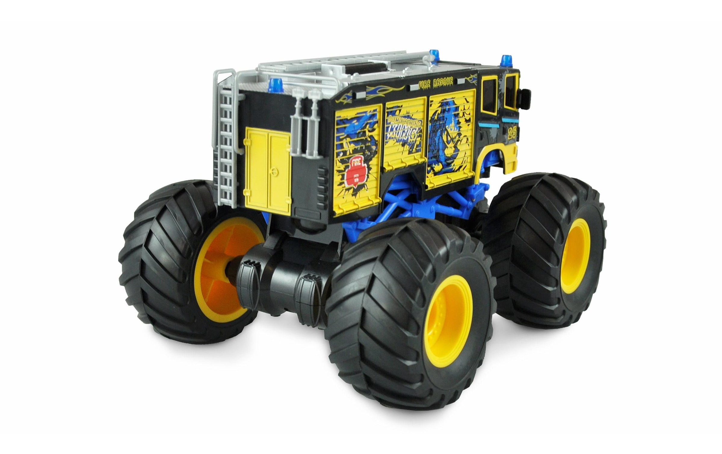 Amewi RC-Monstertruck »Truck Feuerwehr Gelb«