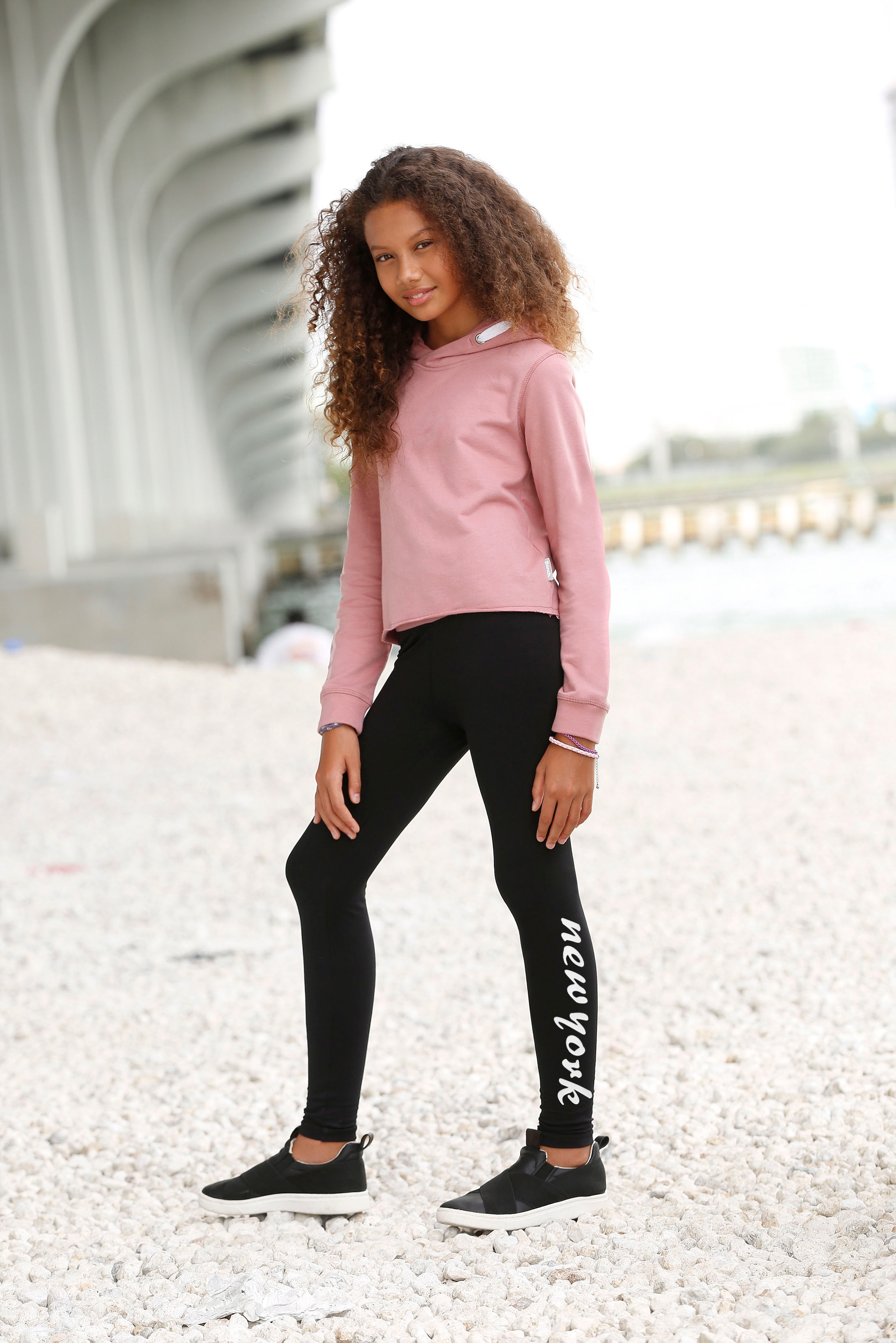 ✵ KIDSWORLD Leggings »New York«, mit Beindruck online kaufen |  Jelmoli-Versand