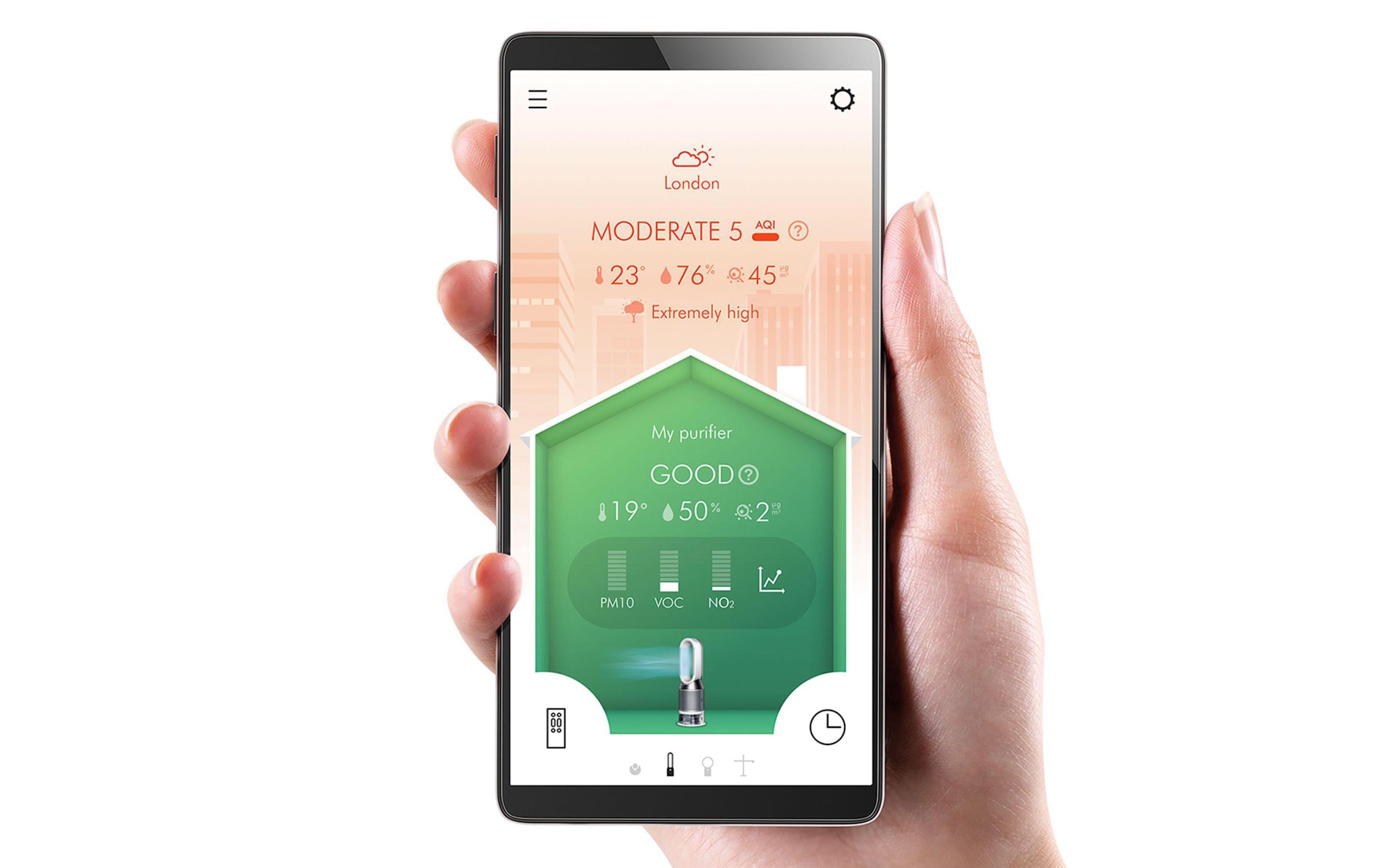 DYSON Luftreiniger »Pure Humidify + Cool 81 m³«