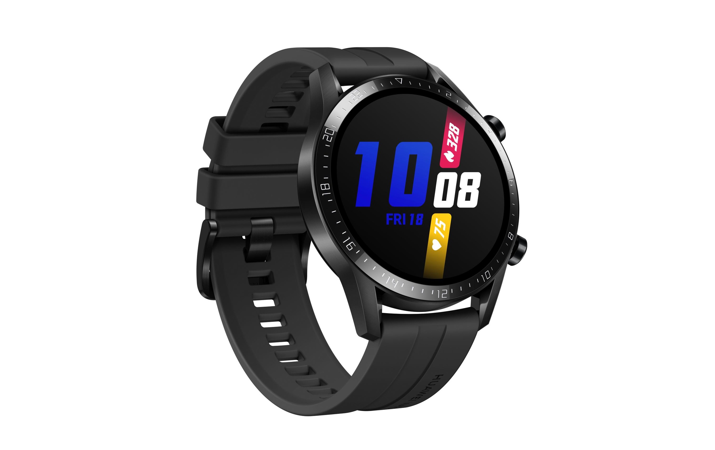 Huawei Smartwatch »GT2 46 mm Sport Black«, (3,5 cm / 1,39 Zoll), Huawei Lite OS, 4 GB,)
