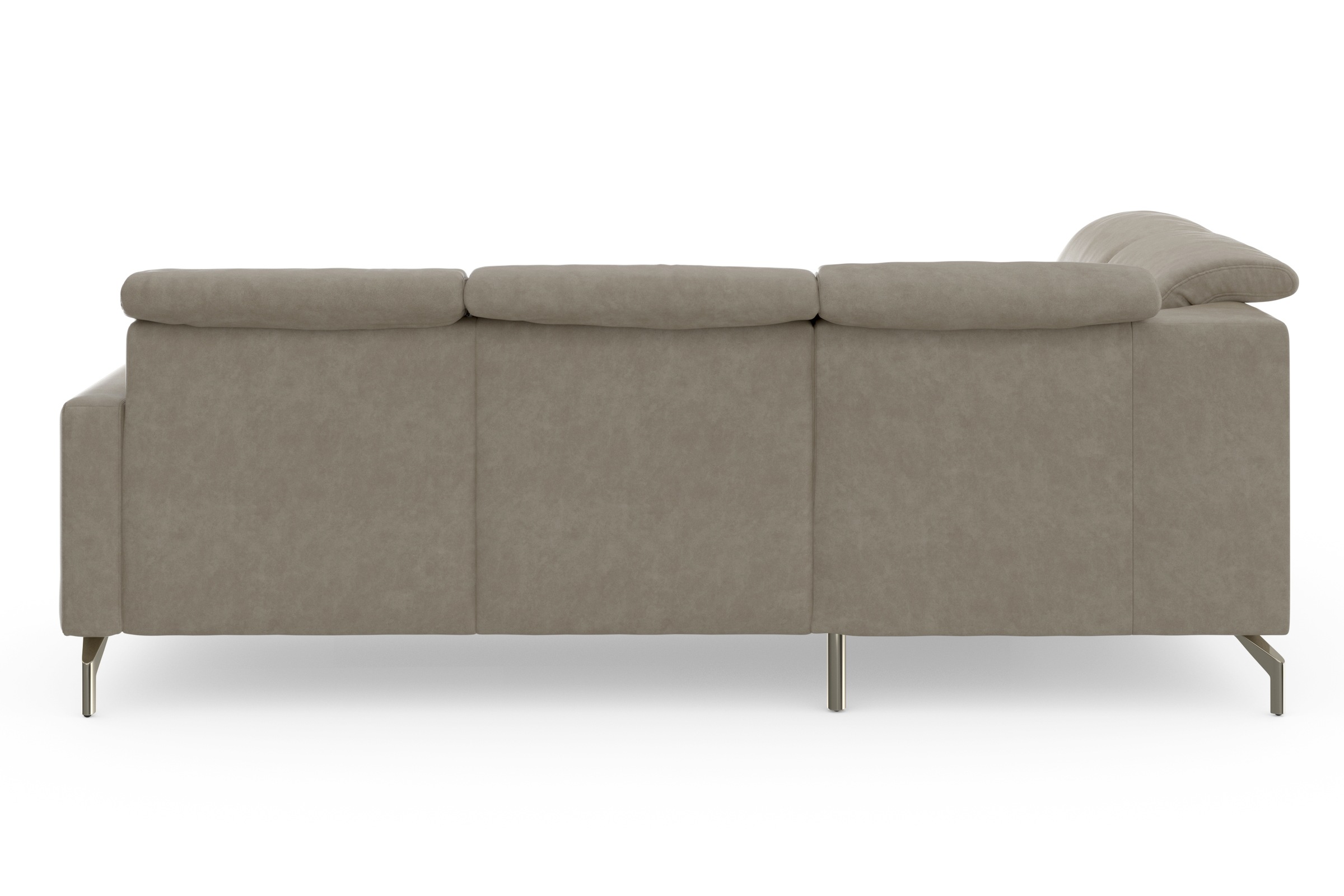 sit&more Ecksofa »Bailando L-Form«, wahlweise mit Kopfteilverstellung und Vorziehsitz, motorisch