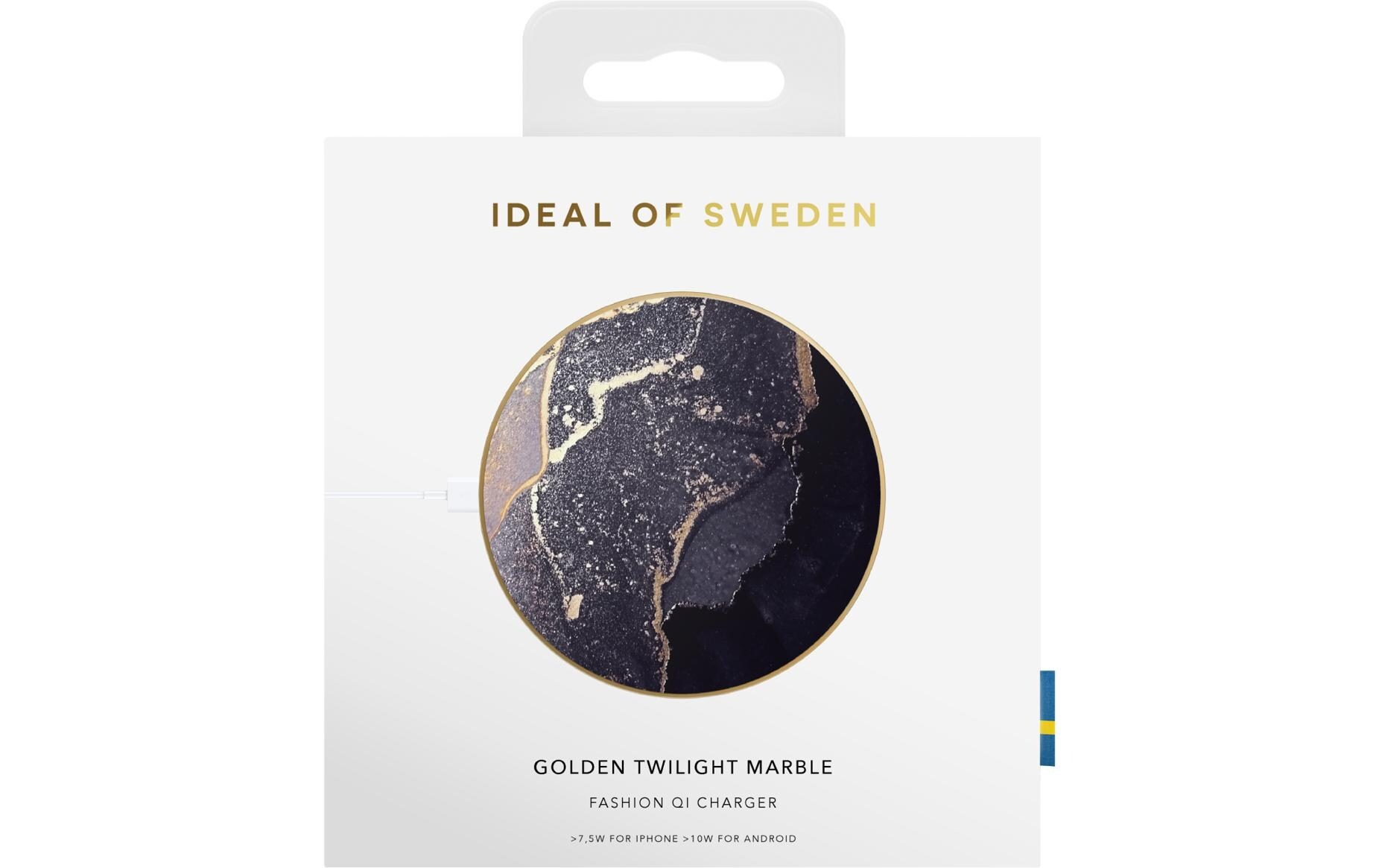 iDeal of Sweden Wireless Charger »Goldfarbenen Twilight Marble«