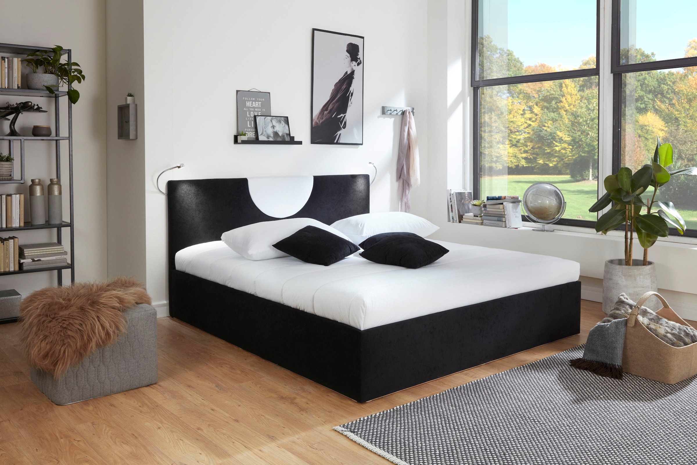 Westfalia Schlafkomfort Polsterbett "Pisa in verschiedenen Härtegraden und Grössen" wahlweise mit oder ohne Bettkasten