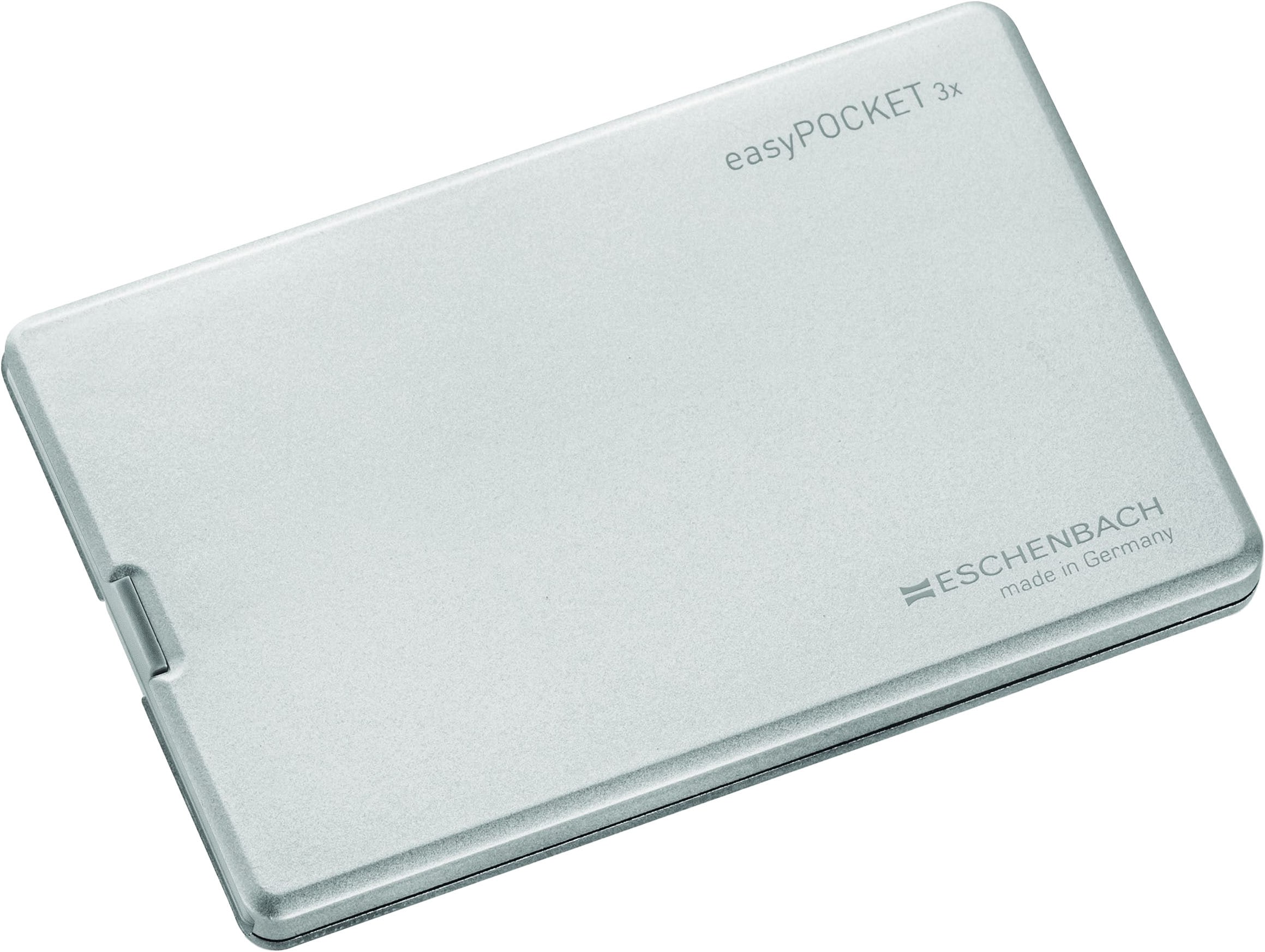 Eschenbach Optik Taschenlupe »easyPOCKET«, (1 tlg.), Stromsparend, LED-Technik, 3-fach Vergrösserung