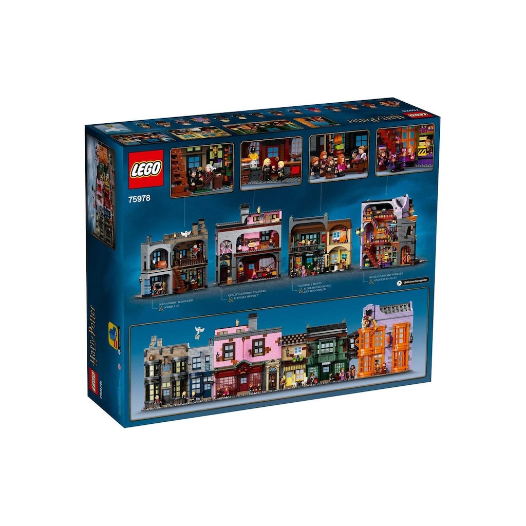 LEGO® Spielbausteine »Harry Potter Winkelgasse«, (5544 St.)