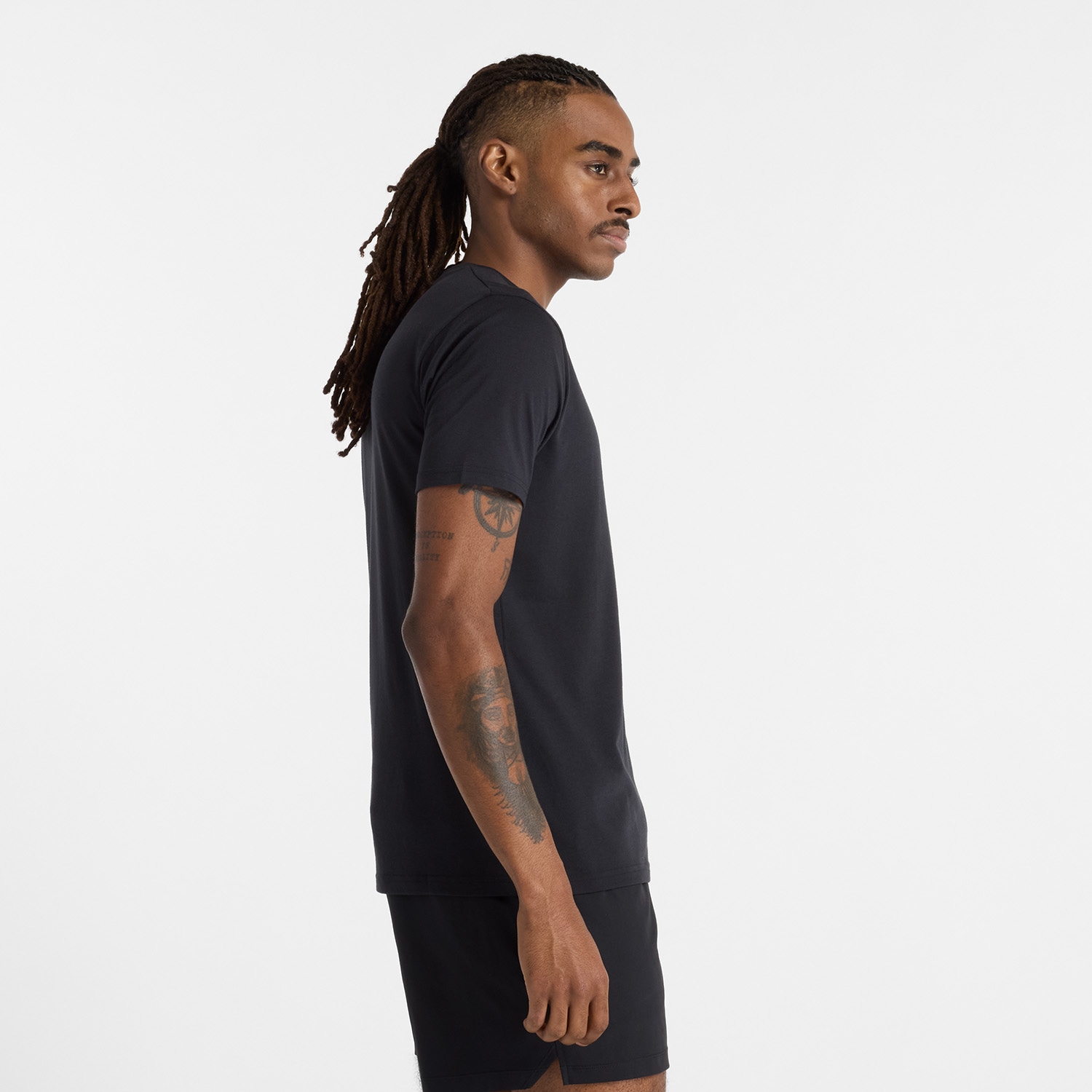 New Balance Laufshirt »Heathertech Logo T-Shirt«