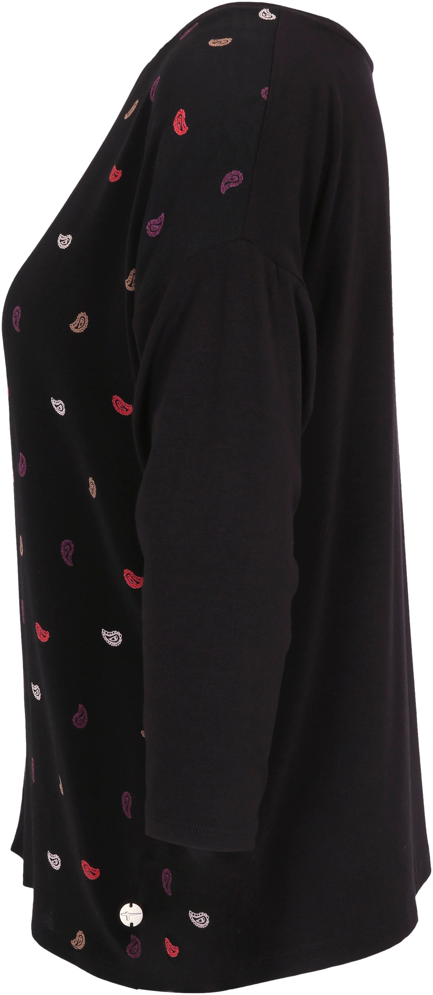 Tamaris 3/4-Arm-Shirt, mit Markenlabel von Tamaris - NEUE KOLLEKTION
