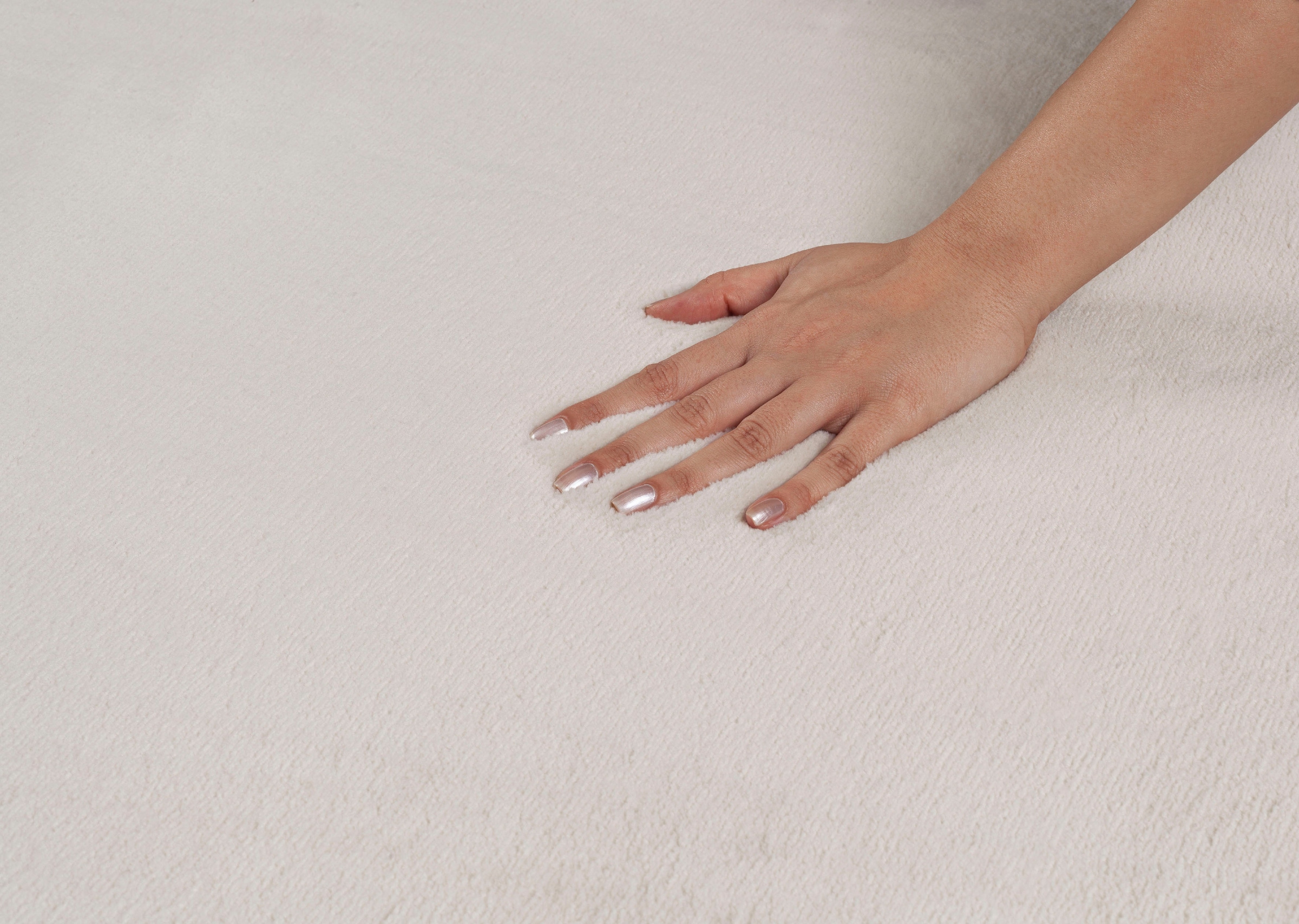merinos Teppich »Maximo 30«, rechteckig, 16 mm Höhe, weicher dichter Kurzflor, Kunstfellteppich, Fell Haptik, Wohnzimmer
