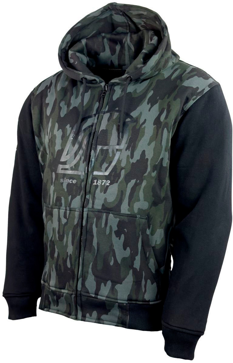 roleff Motorradjacke »Hoodie«, mit Aramid und Protektoren