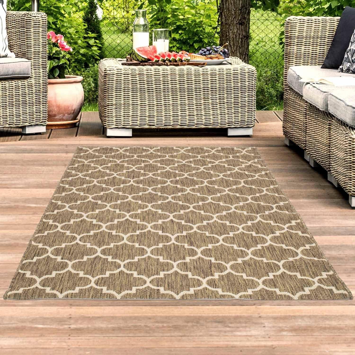 Carpet City Teppich »Sun 604«, rechteckig, In/- Outdoor geeignet,  Marokkanisches Muster, Terrasse online shoppen | Jelmoli-Versand