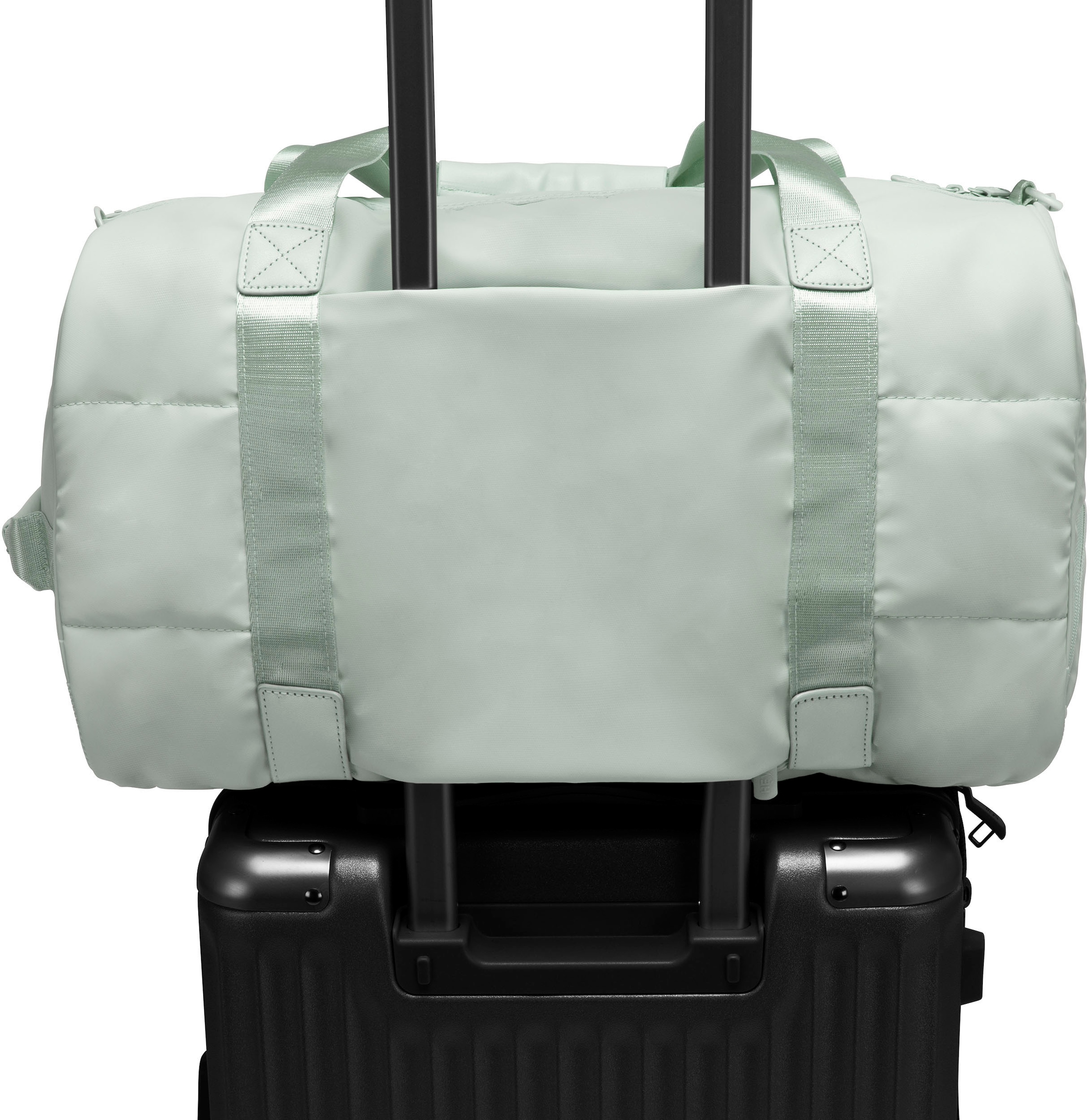 Heys Reisetasche »The Puffer Duffle Bag«, Weekender Duffle Bag Schuhfach Aufstecksystem