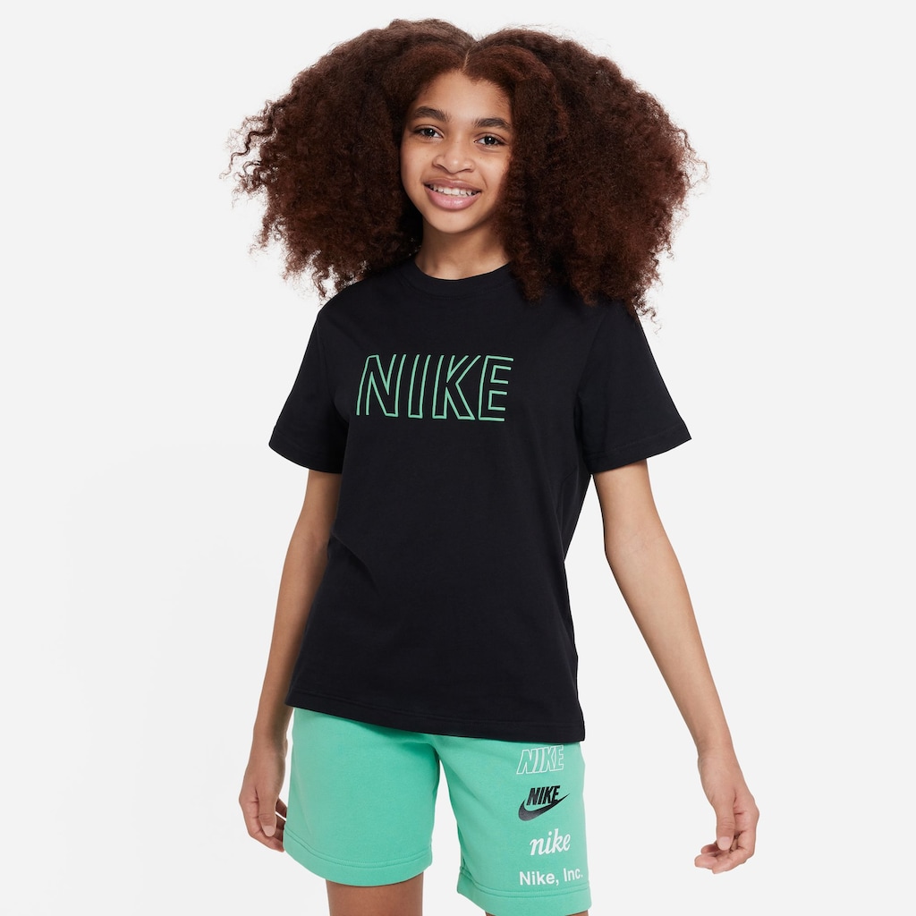 Nike Sportswear T-Shirt »G NSW BF TEE PRNT SW - für Kinder«