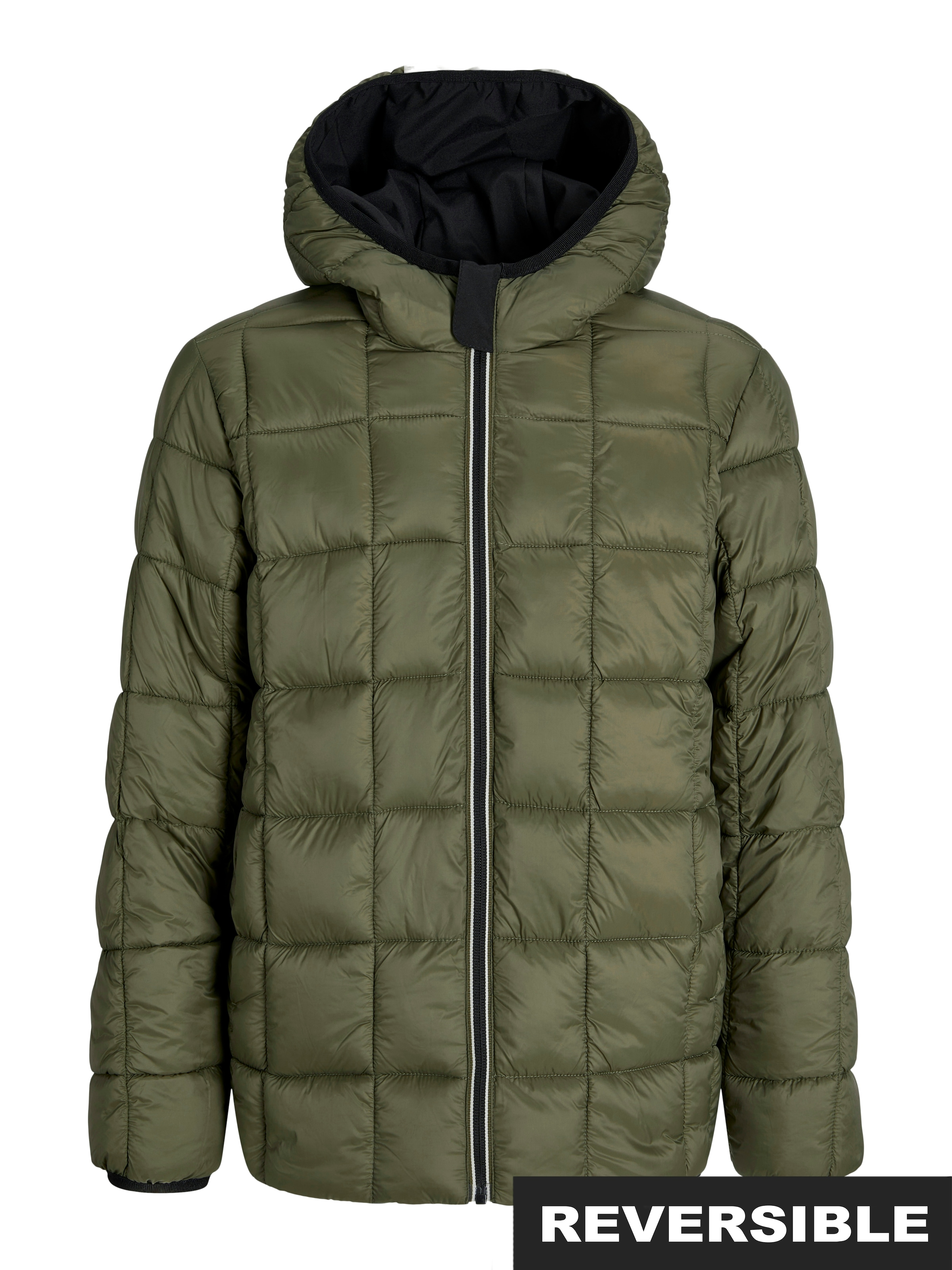 Jack & Jones Junior Outdoorjacke »JJEBROOK REVERSIBLE JACKET SN JNR«, mit Kapuze