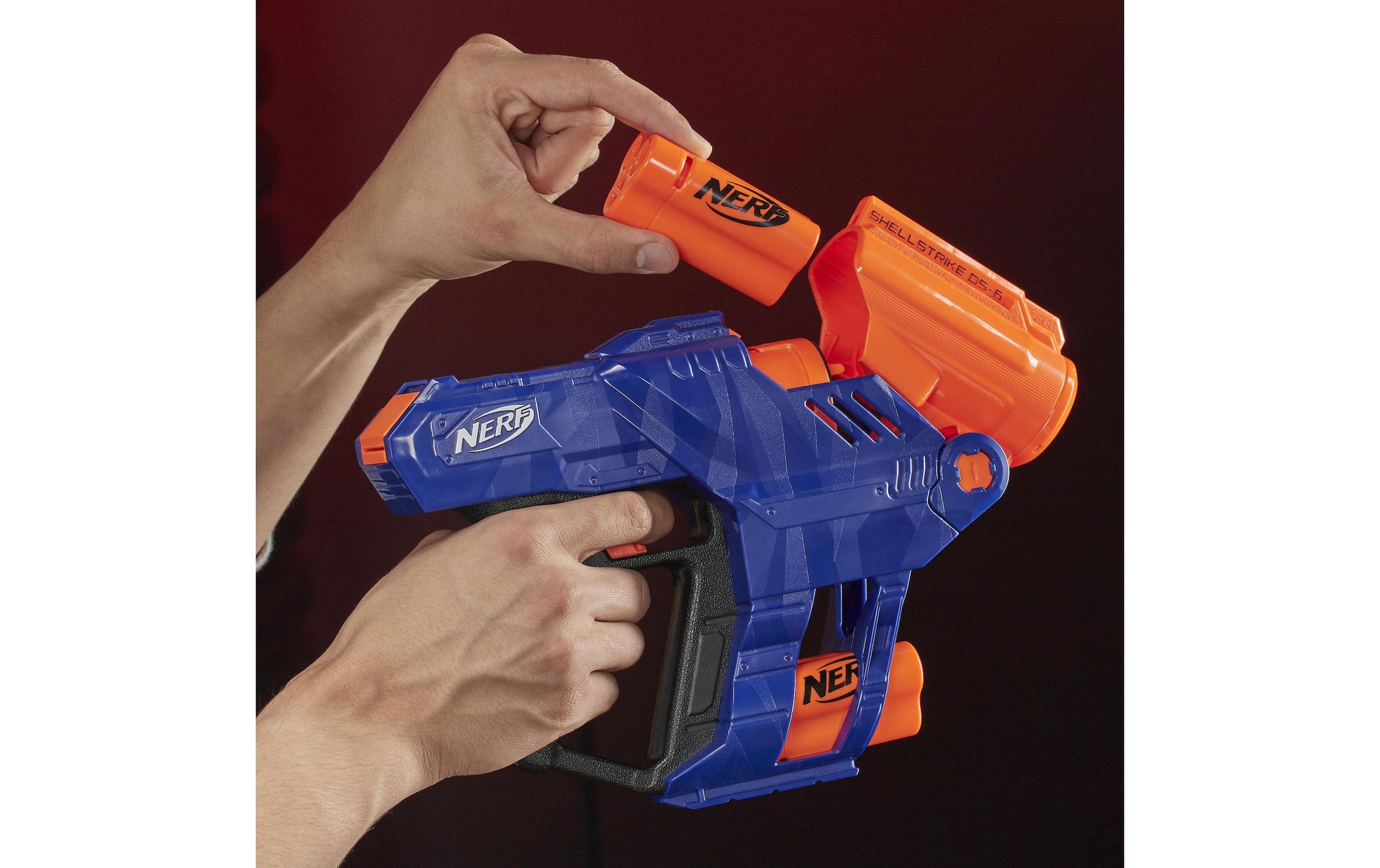 Nerf Blaster »Elite Shellstrike DS 6«