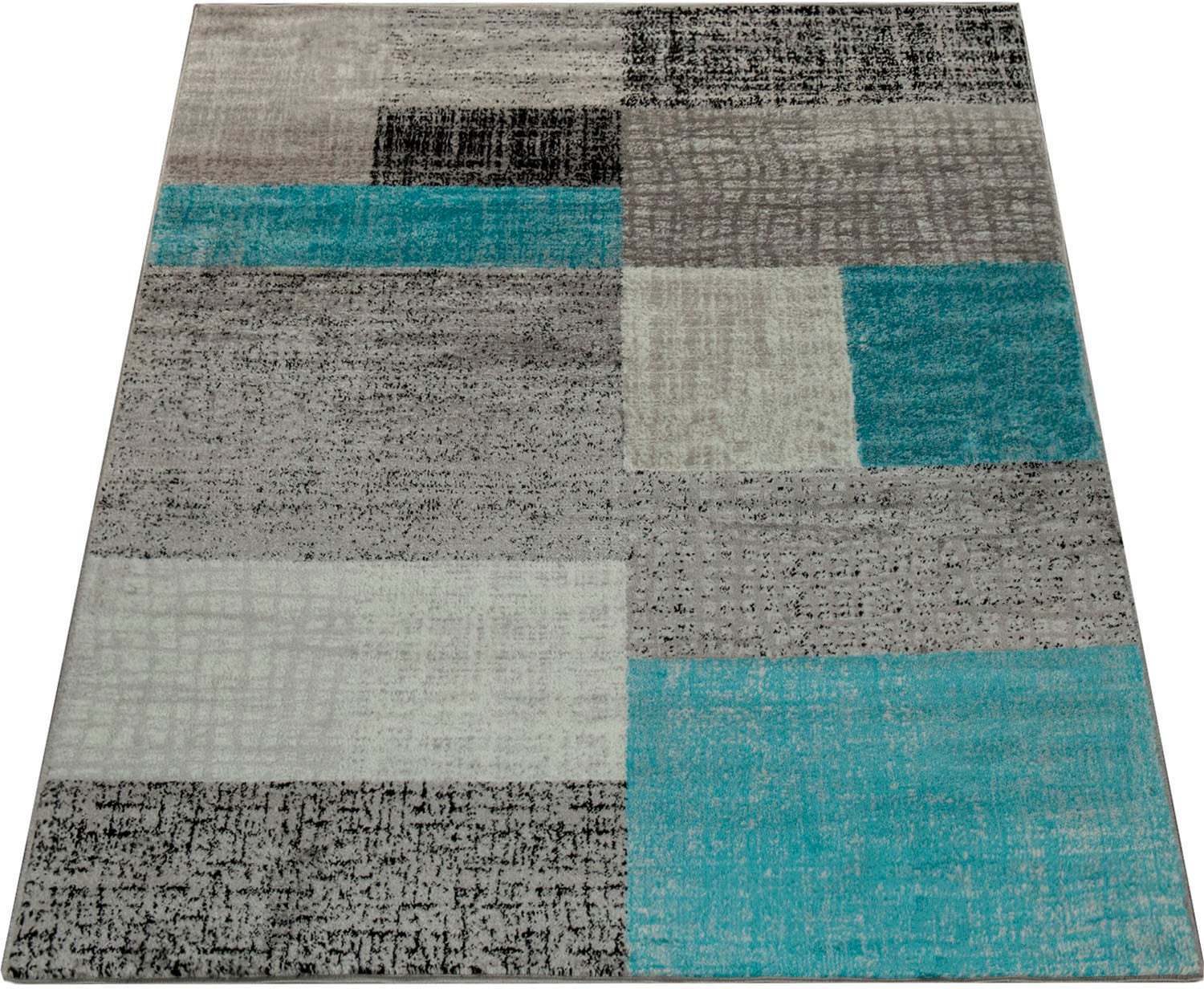 Paco Home Teppich »Sinai 075«, rechteckig, Kurzflor, modernes Patchwork  Design online kaufen | Jelmoli-Versand