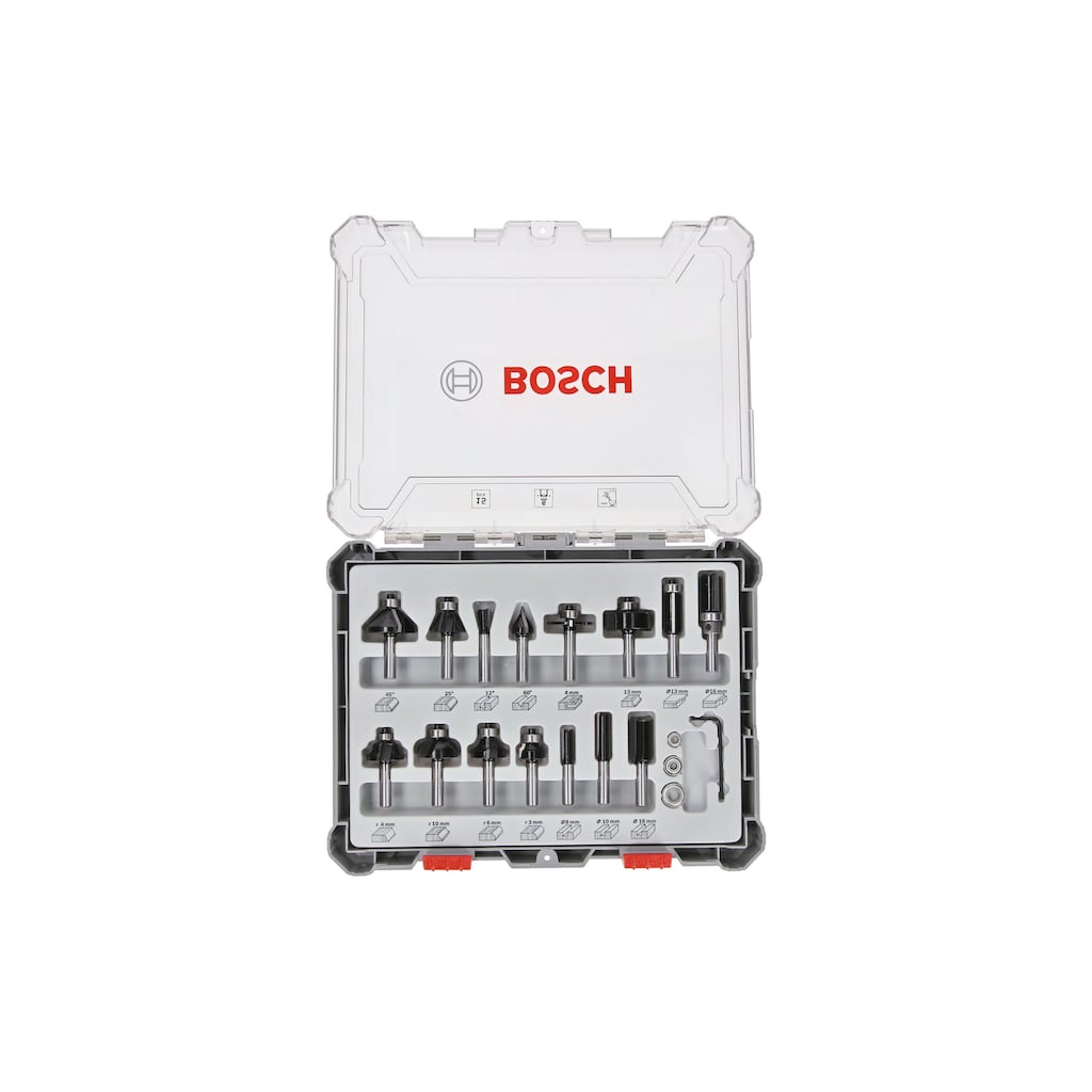 Bosch Professional Fräser-Set »6 mm-S«