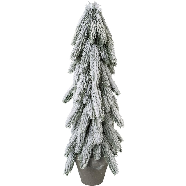 Creativ deco Künstlicher Weihnachtsbaum »Weihnachtsdeko, künstlicher  Christbaum, Tannenbaum«, im Topf mit dekorativem Schnee online kaufen |  Jelmoli-Versand