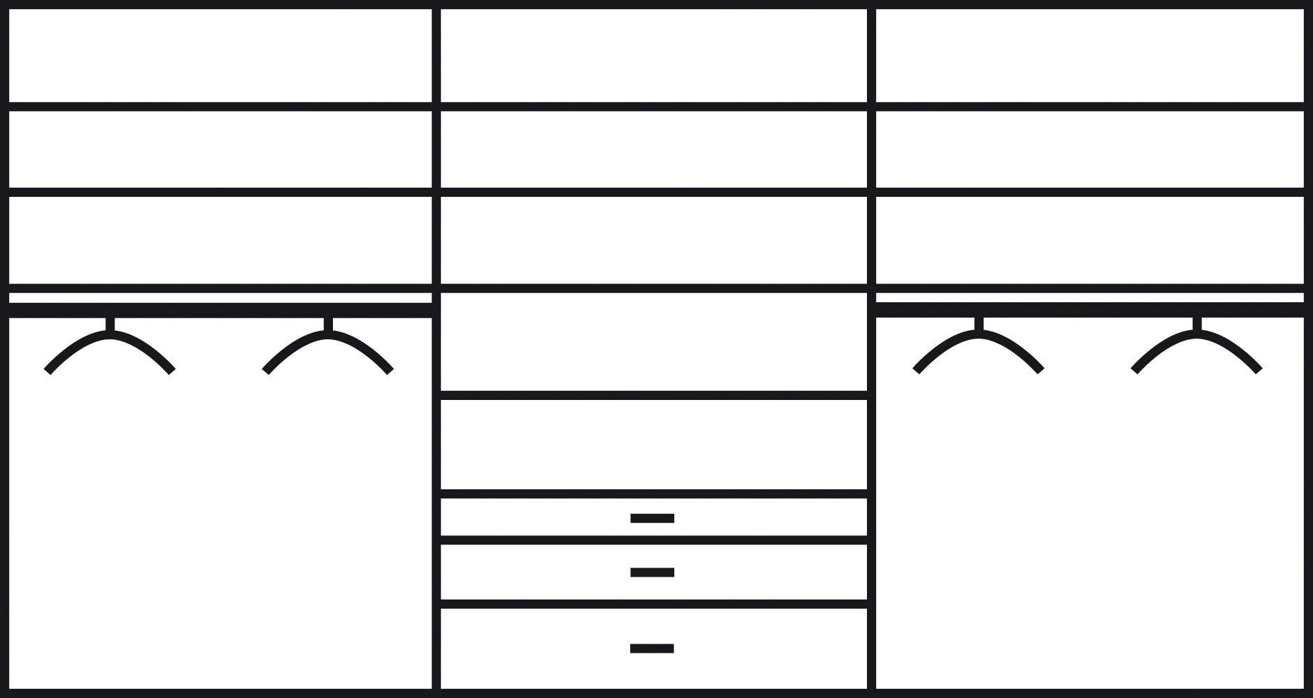 rauch Kleiderschrank Inneneinteilung inkl. online Spiegel, Jelmoli-Versand und bestellen | Schubkasten mit Passepartout »Hildesheim«