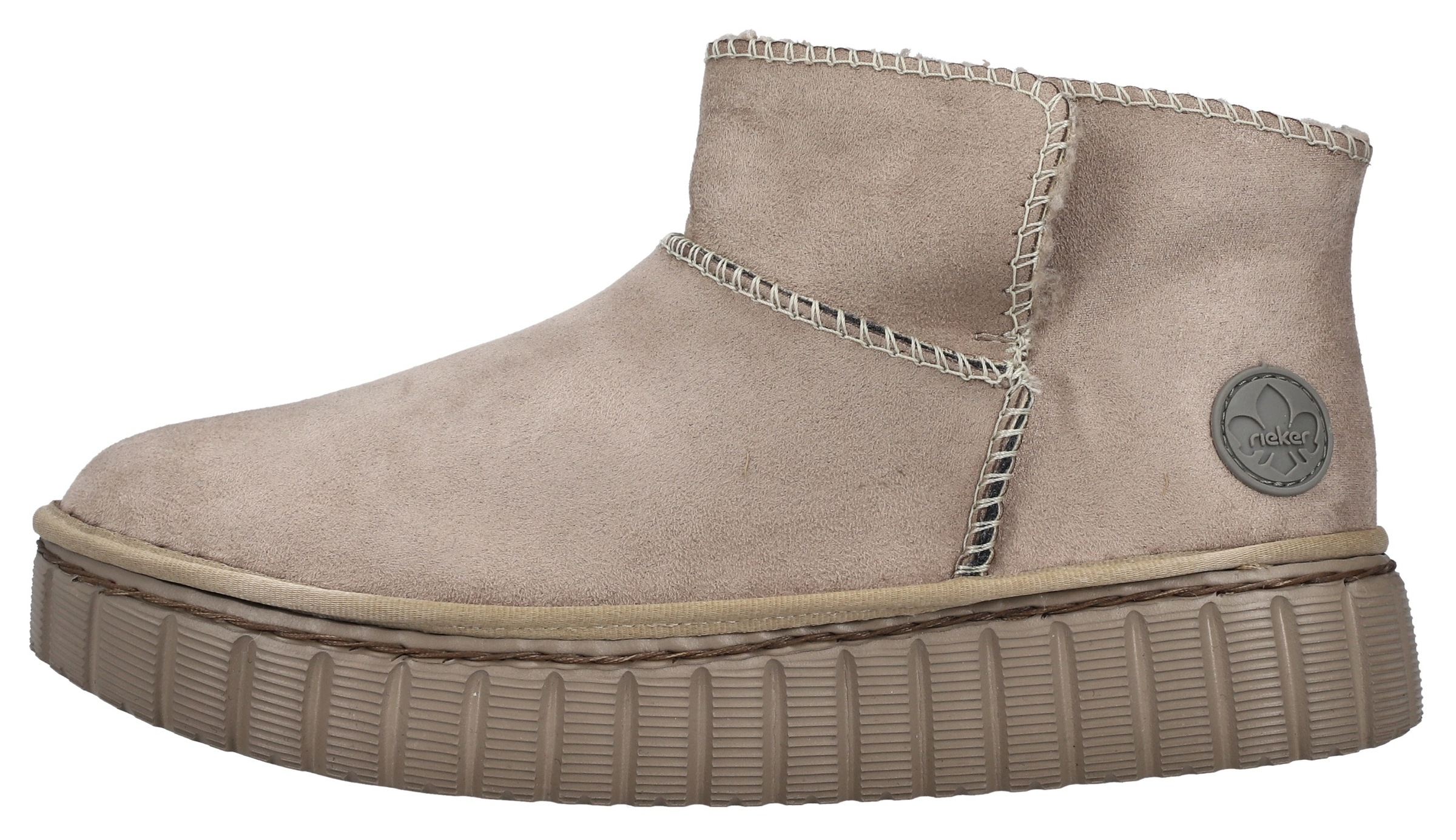 Rieker Winterboots, Schlupfboots, Stiefelette mit modischer Plateausohle