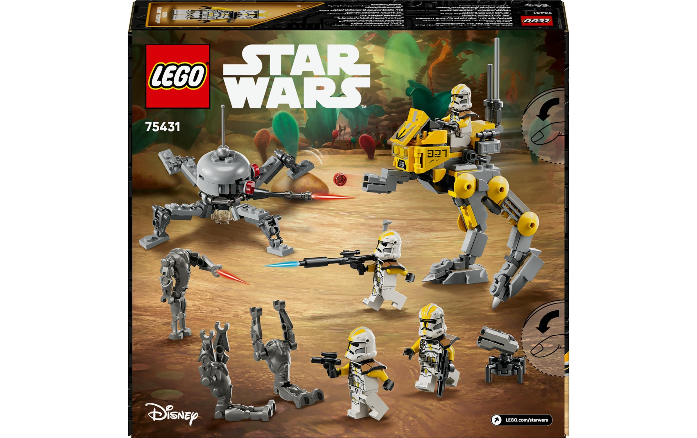 LEGO® Spielbausteine »LEGO® Star Wars Klonsoldaten Sternenkorps 75431«, (258 St.)