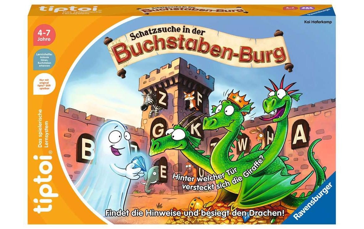 Ravensburger Spiel »tiptoi Schatzsuche in der Buchstaben-Burg«