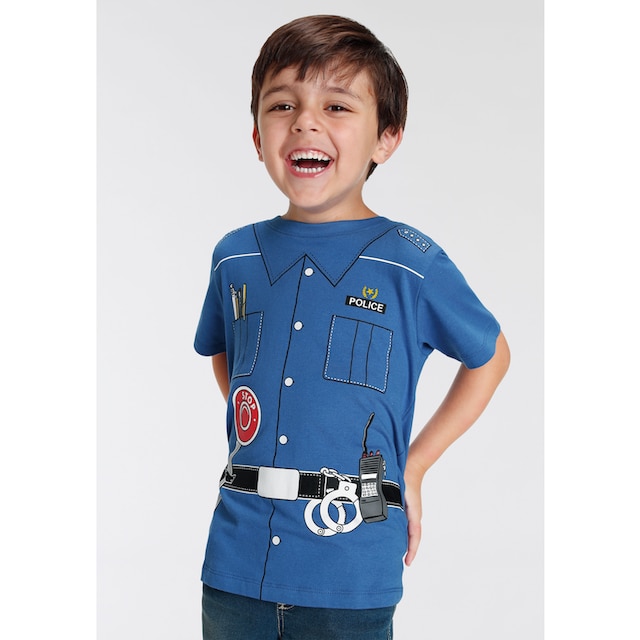 Jelmoli-Versand ✵ günstig Druck T-Shirt | »POLIZEI«, entdecken Uniform KIDSWORLD