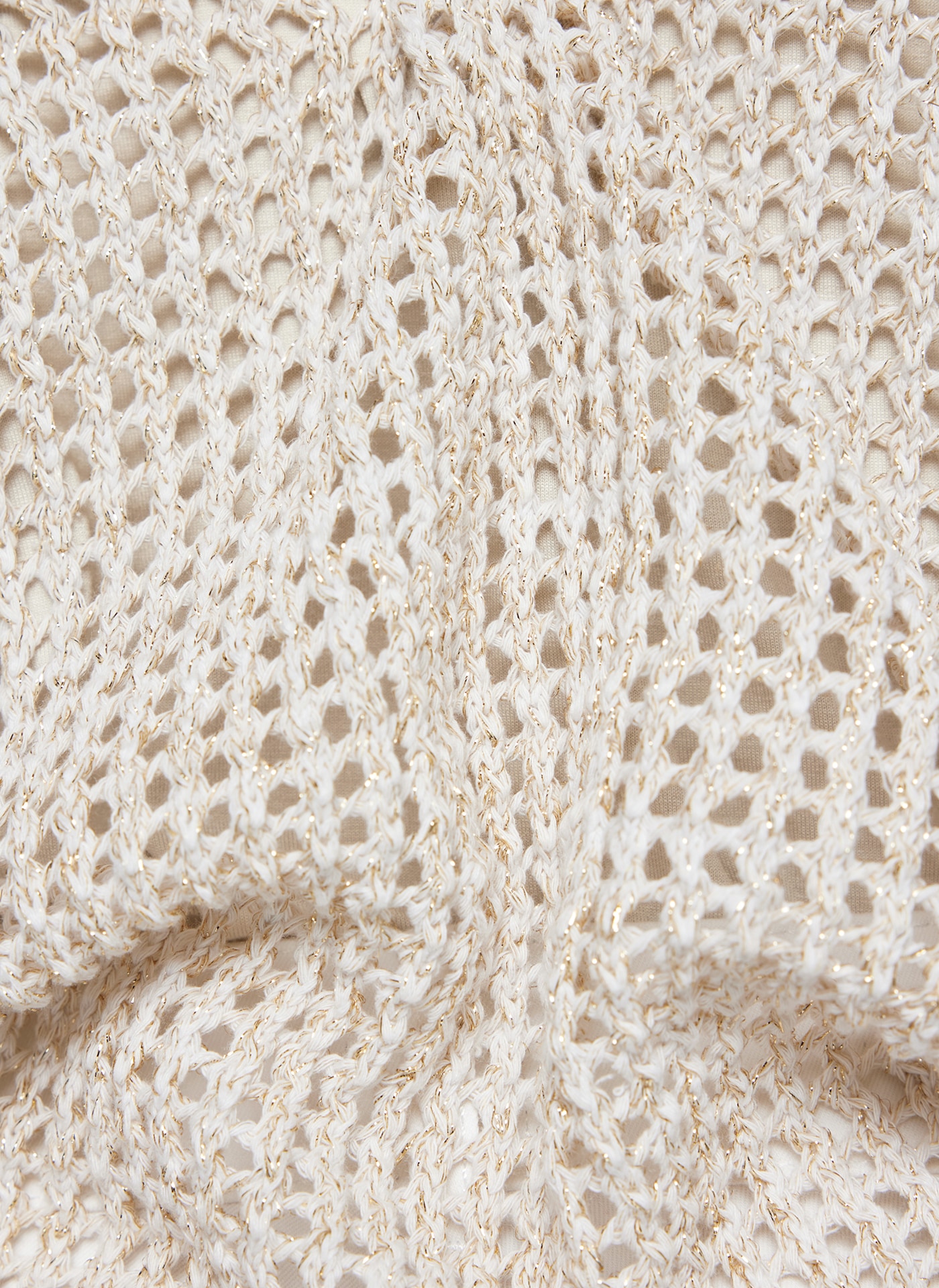 Rabe Strickjacke, kurzarm, mit Loch-Struktur und Knopfverschluss