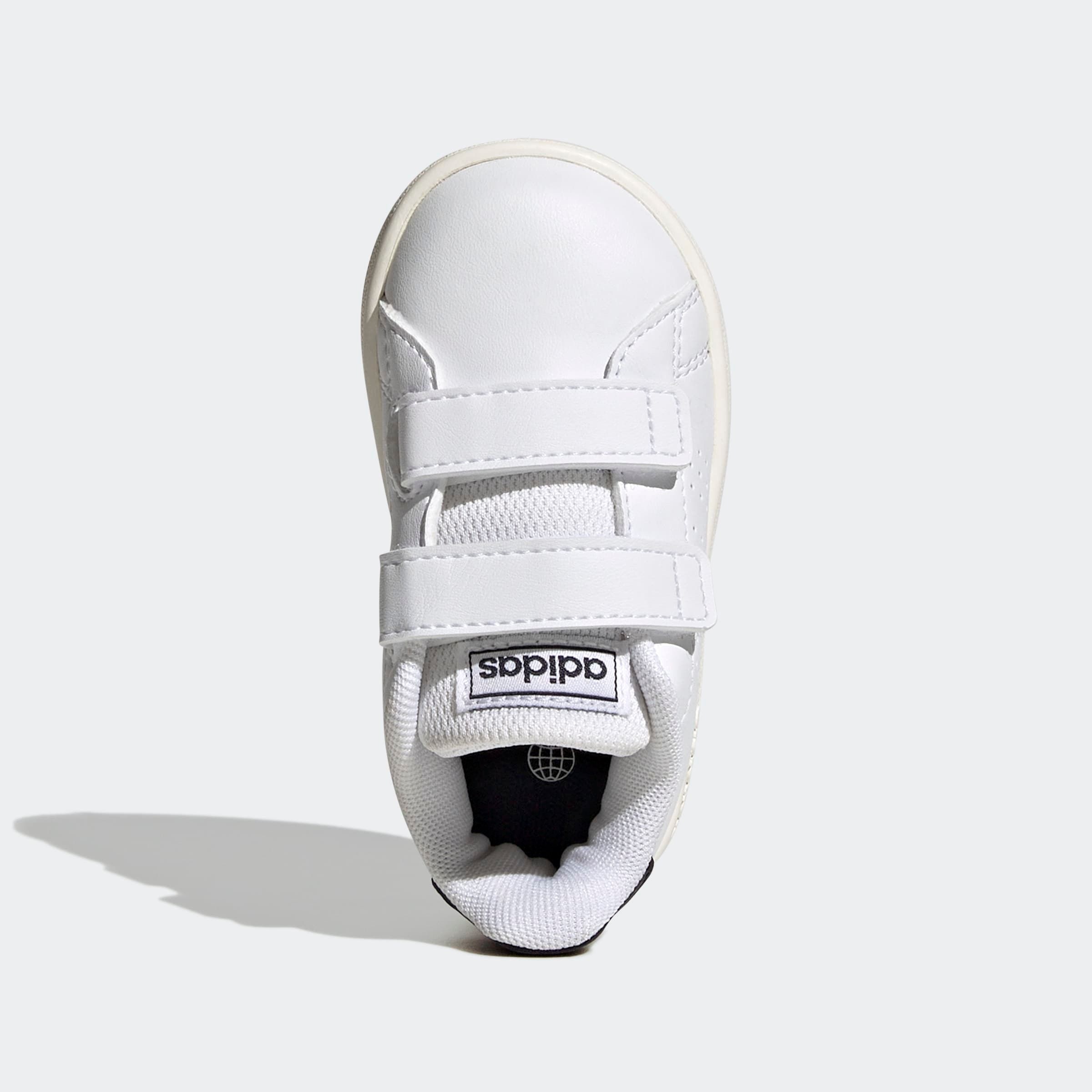 adidas Sportswear Sneaker »ADVANTAGE LIFESTYLE COURT TWO HOOK-AND-LOOP«, Design auf den Spuren des adidas Stan Smith