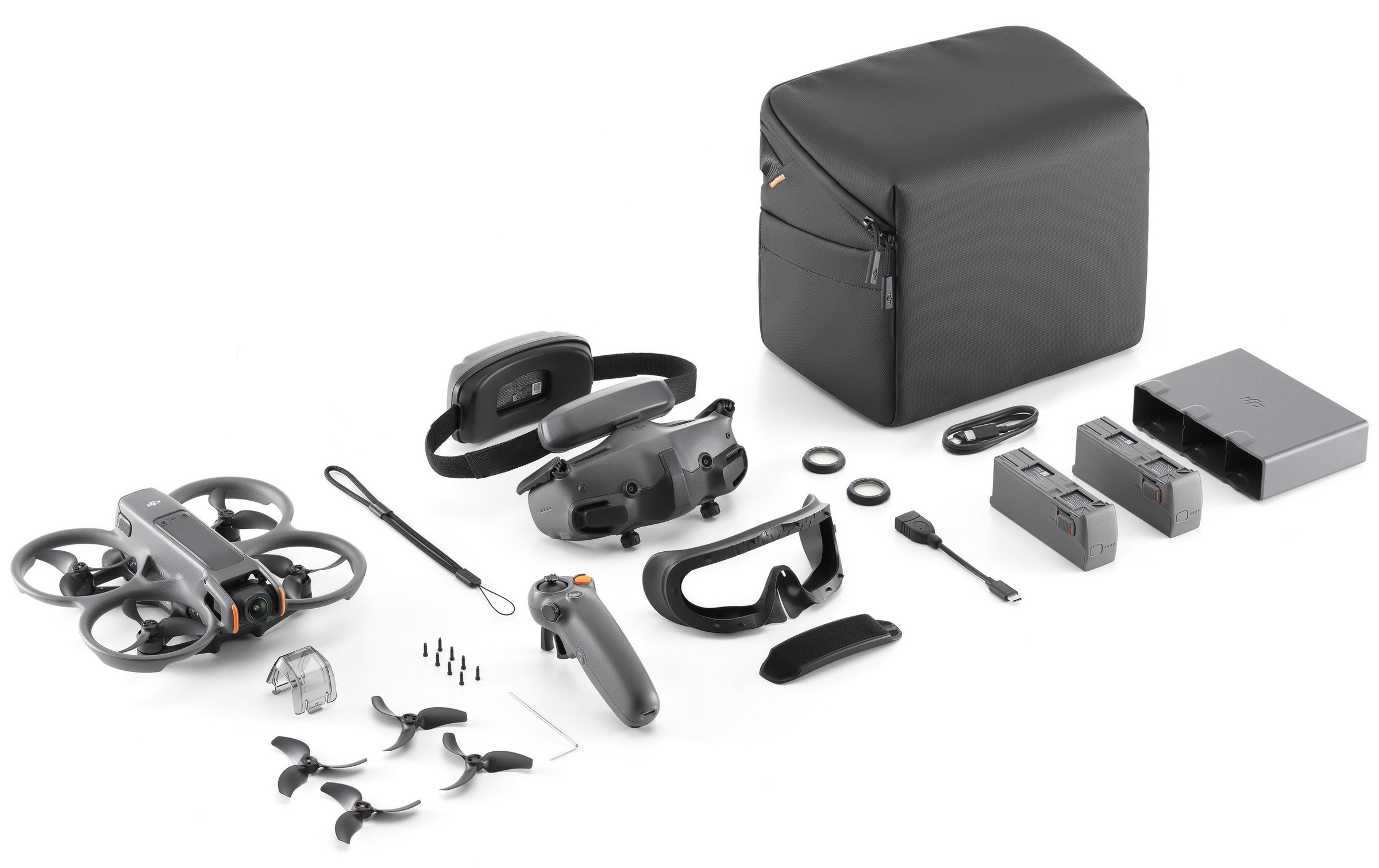 DJI Drohne »Avata 2 Fly More Combo mit Goggles 3«