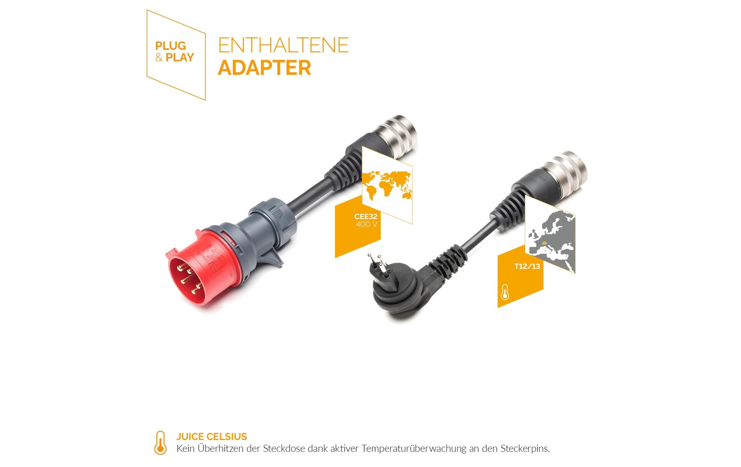 Solarmodul »Juice Technology Mobile Wallbox JUICE BOOSTER 2 Swiss Basic Set«