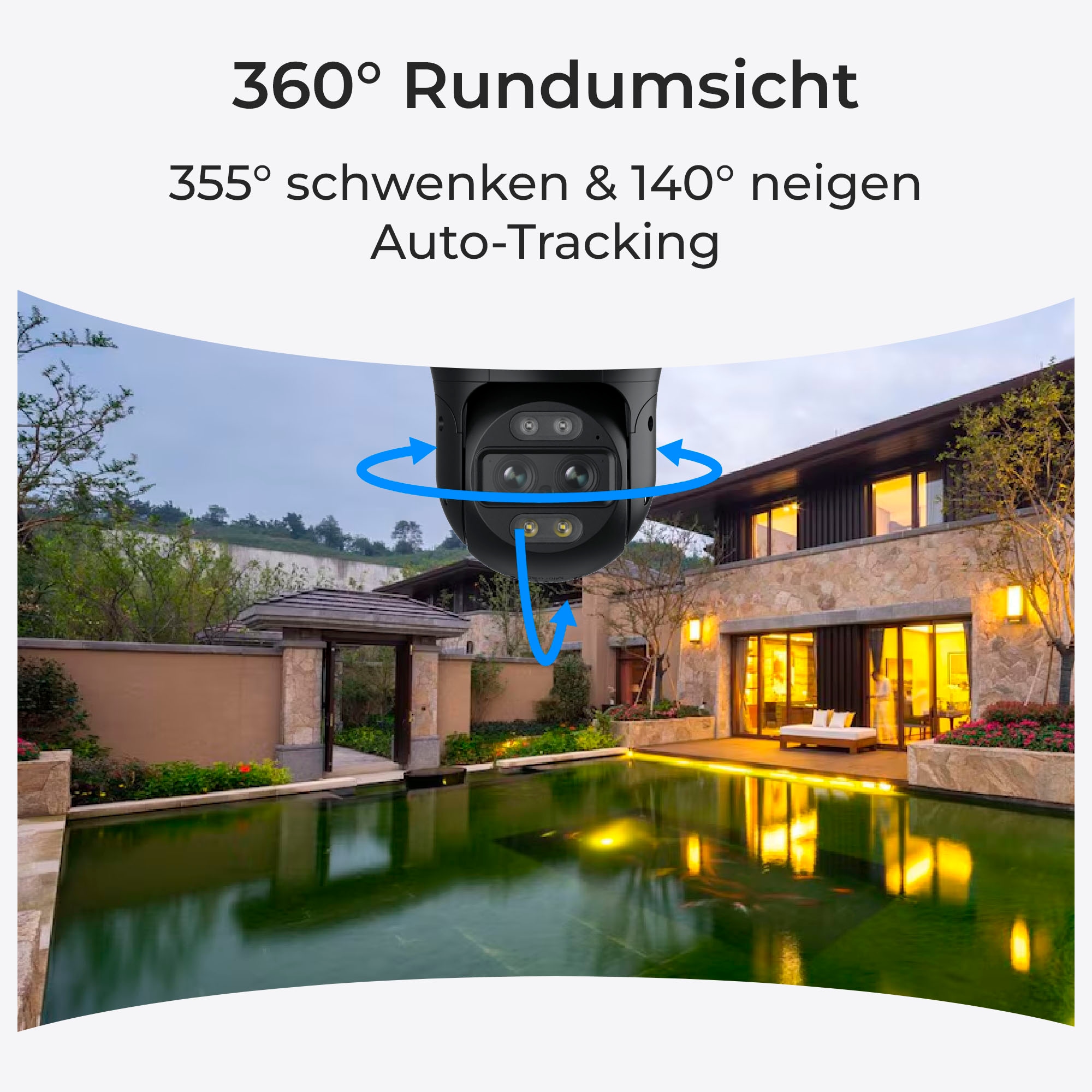 Reolink Überwachungskamera »TrackMix Series P760 PoE Cam«, Aussenbereich