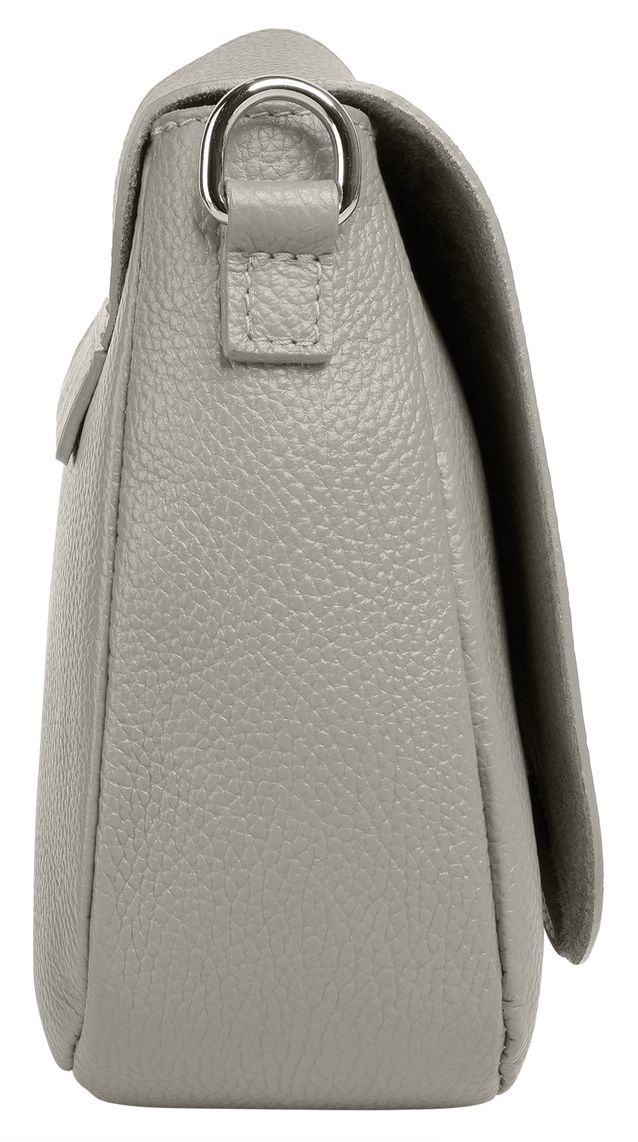 Cluty Umhängetasche, echt Leder, Made in Italy