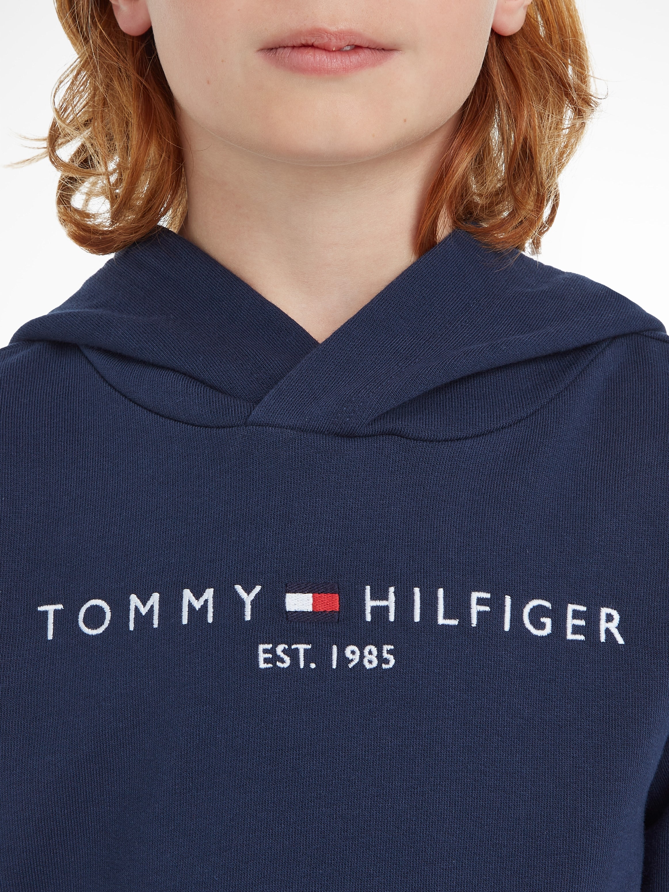 HOODIE«, Kapuzensweatshirt Hilfiger MiniMe,für »ESSENTIAL ✵ online | Junior Kinder Kids Tommy Mädchen ordern und Jungen Jelmoli-Versand