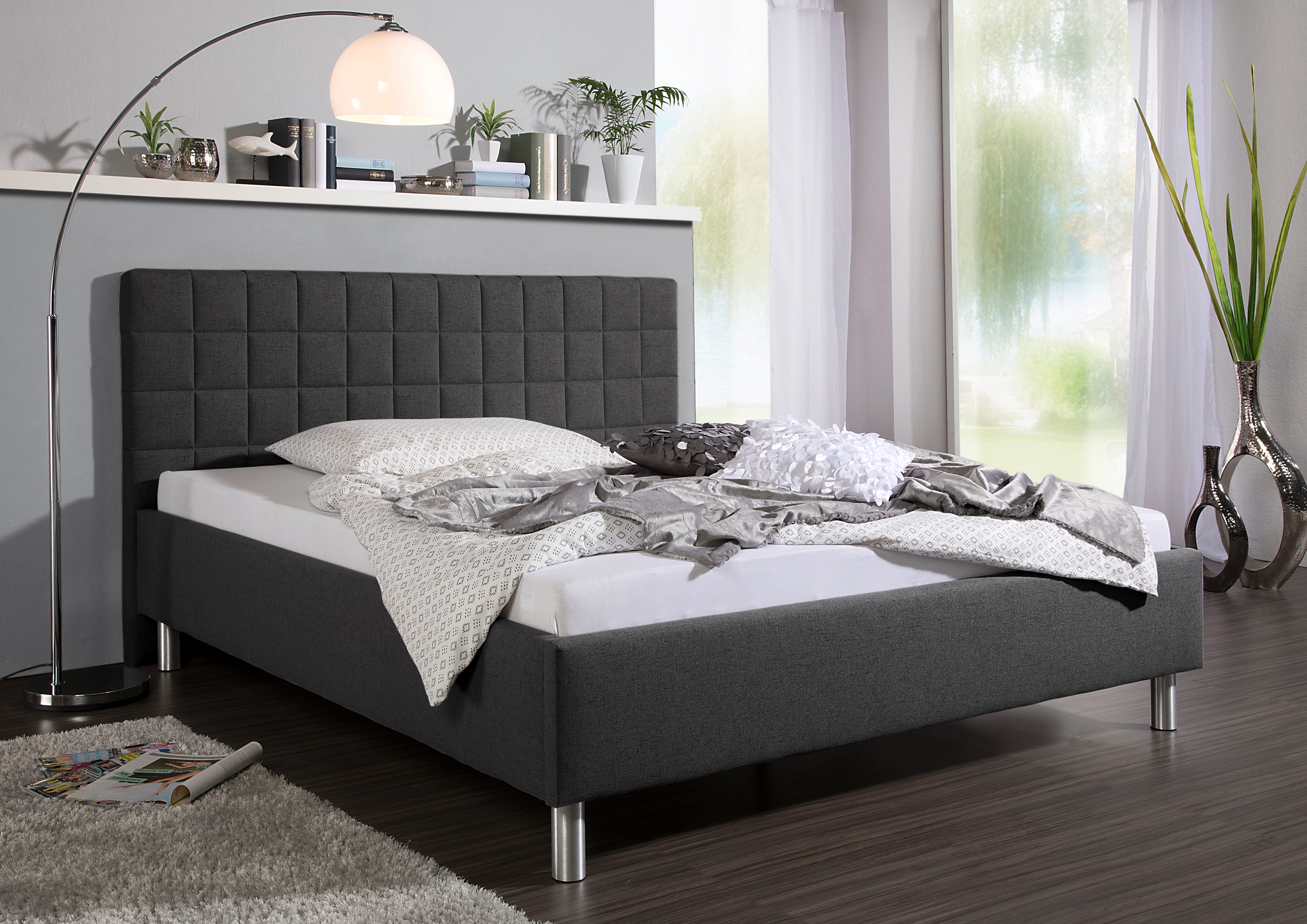 Maintal Polsterbett "Eterna" Bettseiten zerlegt, ohne Bettkasten