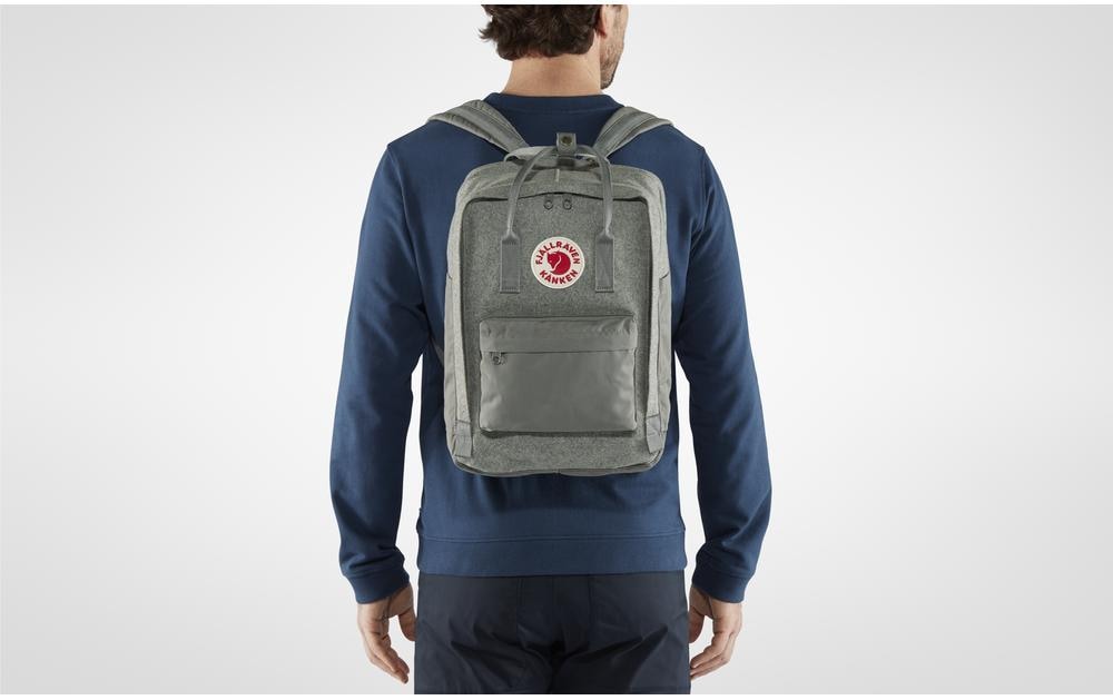 Fjällräven Freizeitrucksack »Kanken Re-Wool Laptop 15«