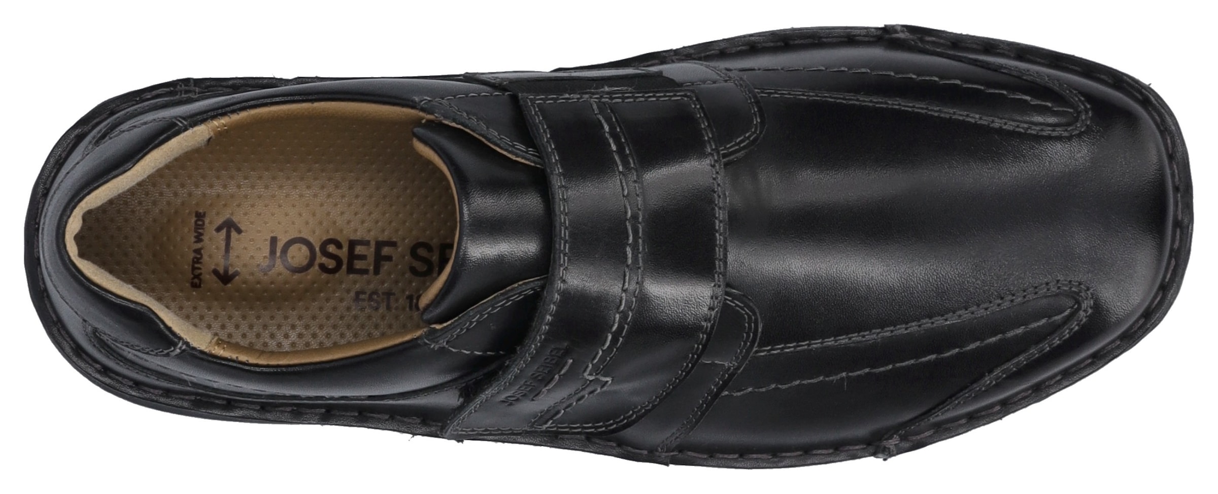 Josef Seibel Slipper »New Anvers 02«, Klettschuh, Freizeitschuh, Komfortschuh in extraweiter Form
