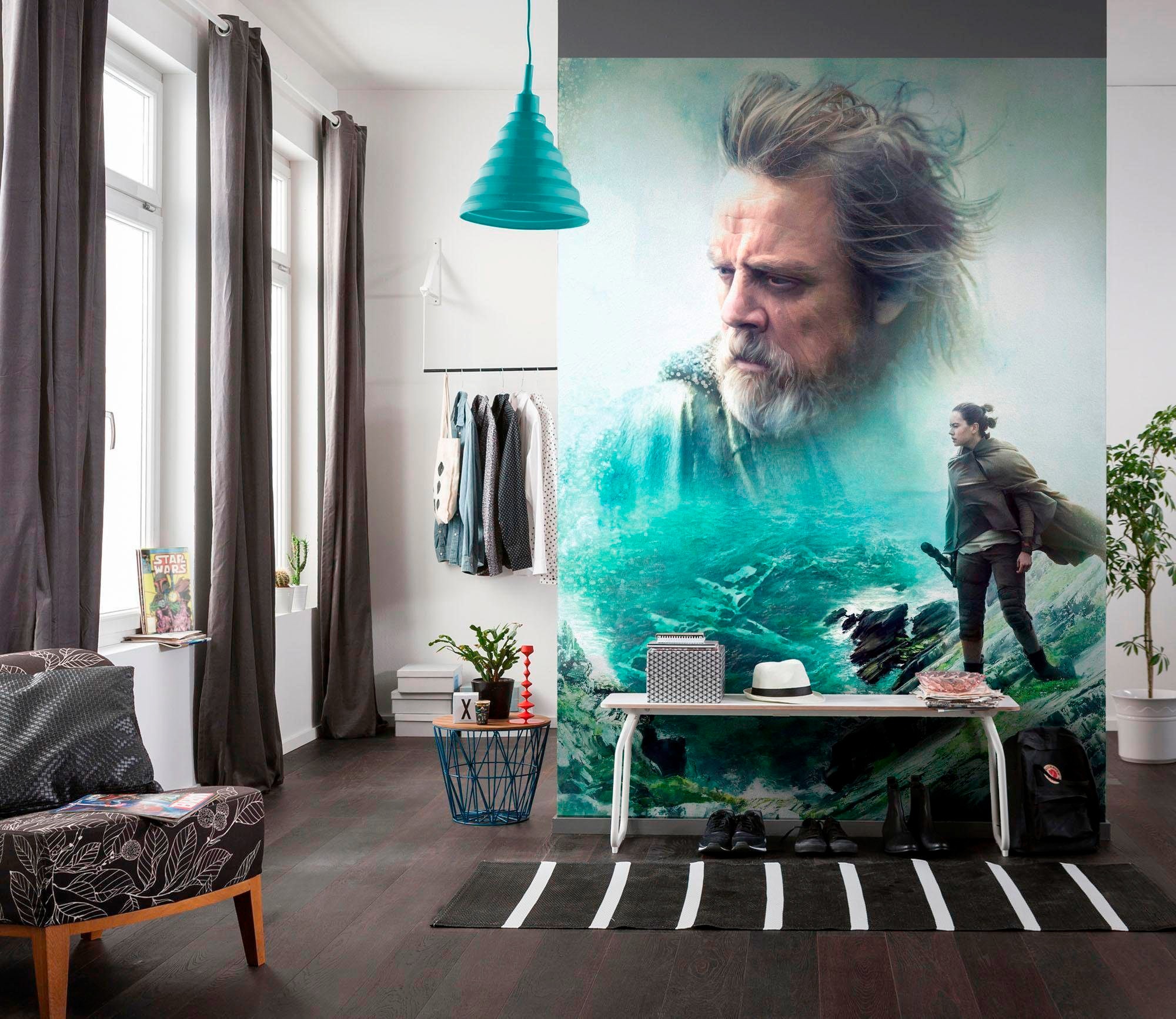 Komar Fototapete »STAR WARS The Last Jedi - Grösse 184 x 254 cm«, bedruckt, Kinderzimmer