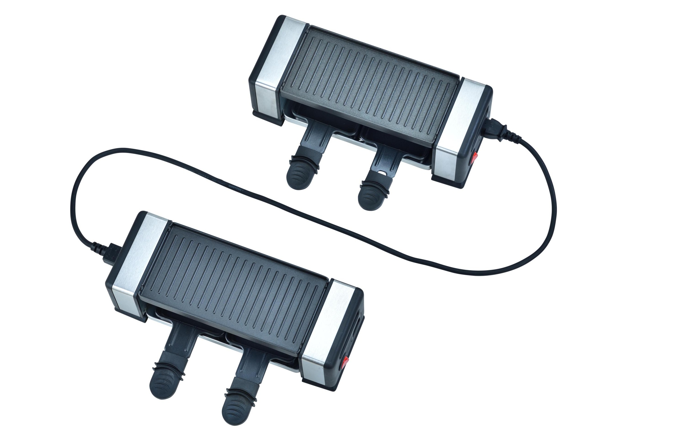 Rotel Raclette »Duo Connect 2x2«, 2 St. Raclettepfännchen, 700 W