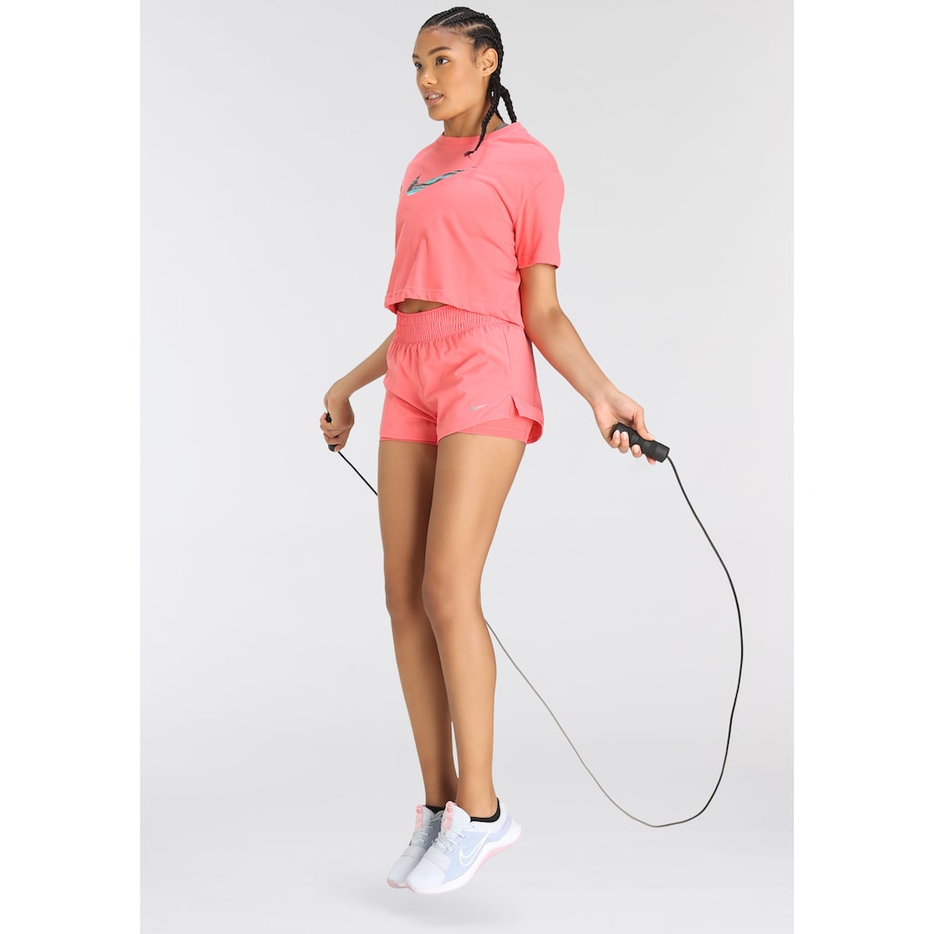 Nike Trainingsshirt »Dri-FIT Women's Short-Sleeved Cropped Yoga Tee«