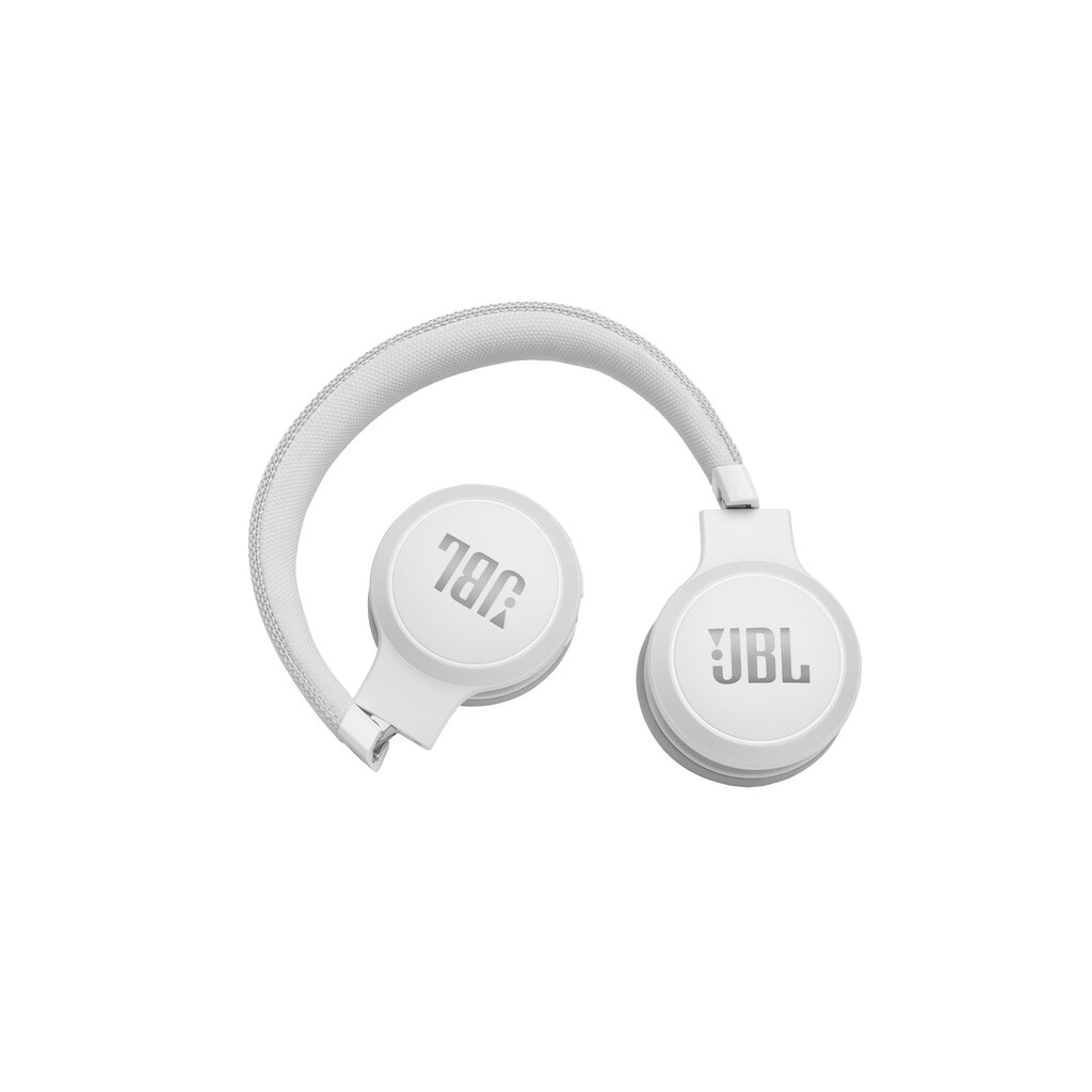 JBL On-Ear-Kopfhörer »LIVE 400BT Weiss«, Sprachsteuerung