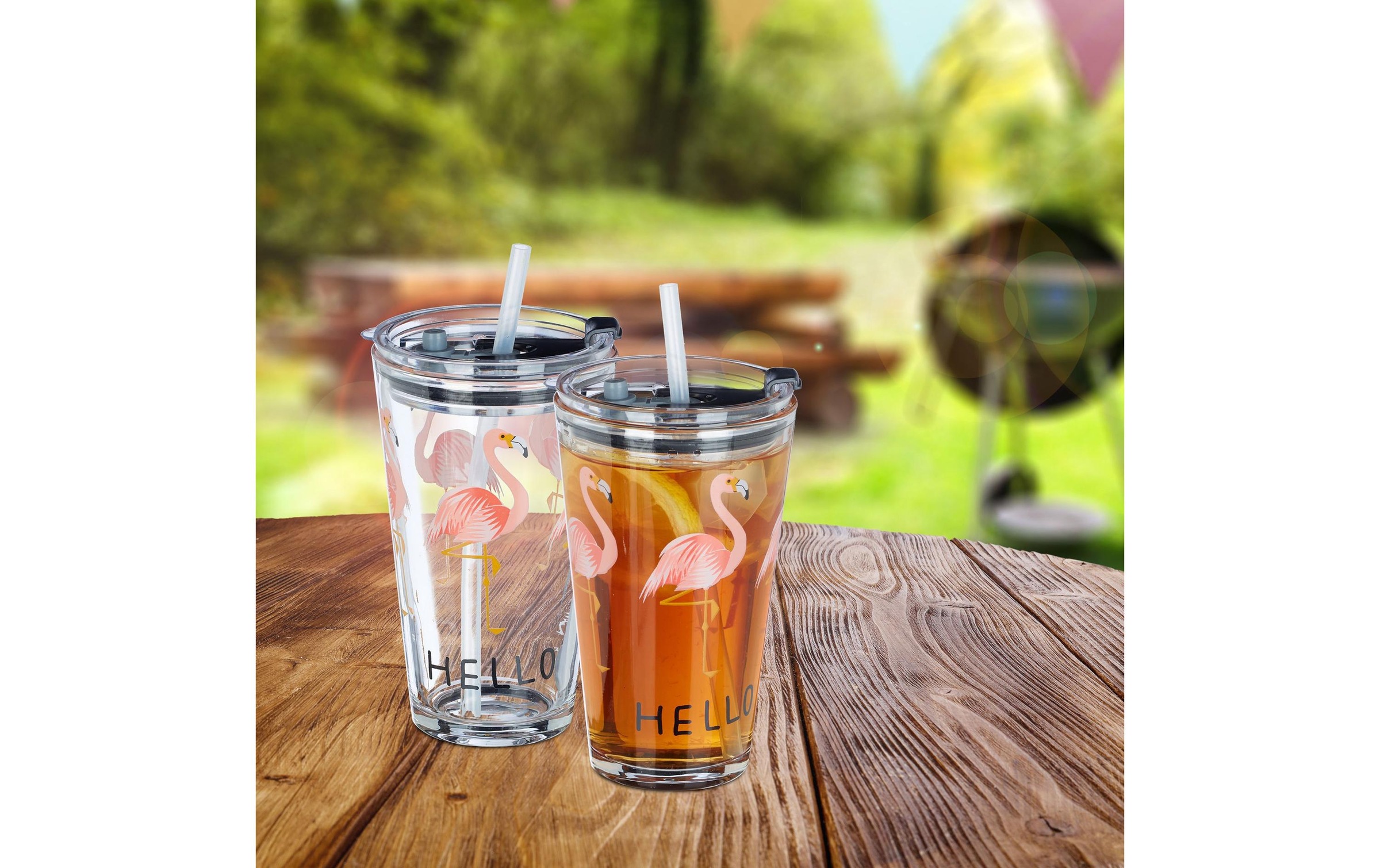 relaxdays Glas "450 ml"